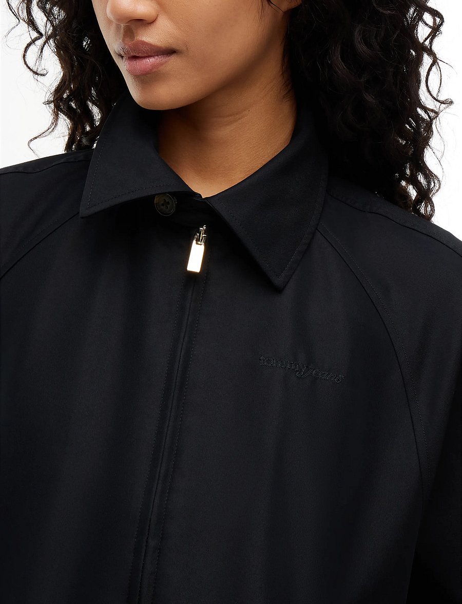Tommy Jeans - TJW SCRIPT COACH JACKET - frühlingsjacken - black - 3