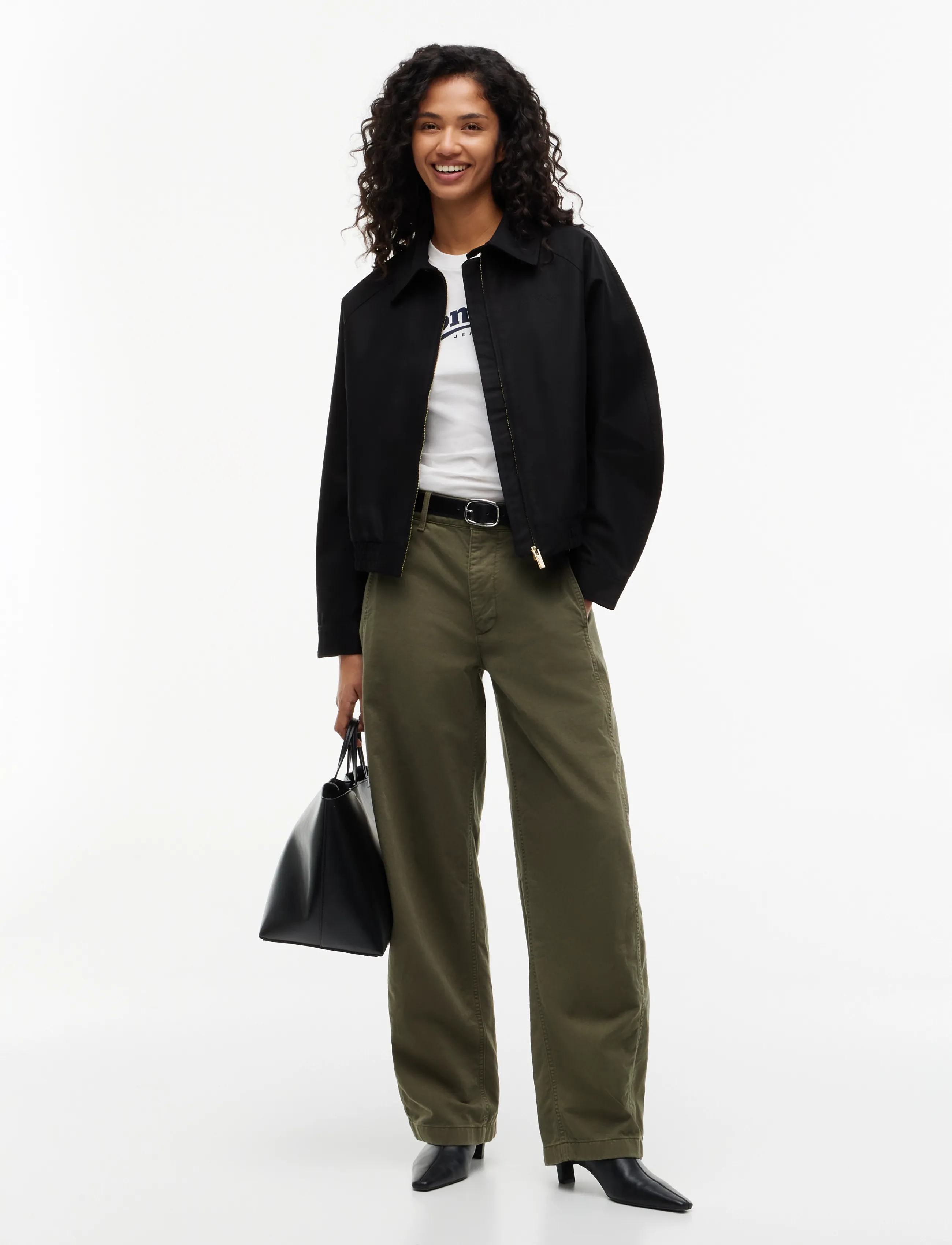 Tommy Jeans - TJW SCRIPT COACH JACKET - frühlingsjacken - black - 4