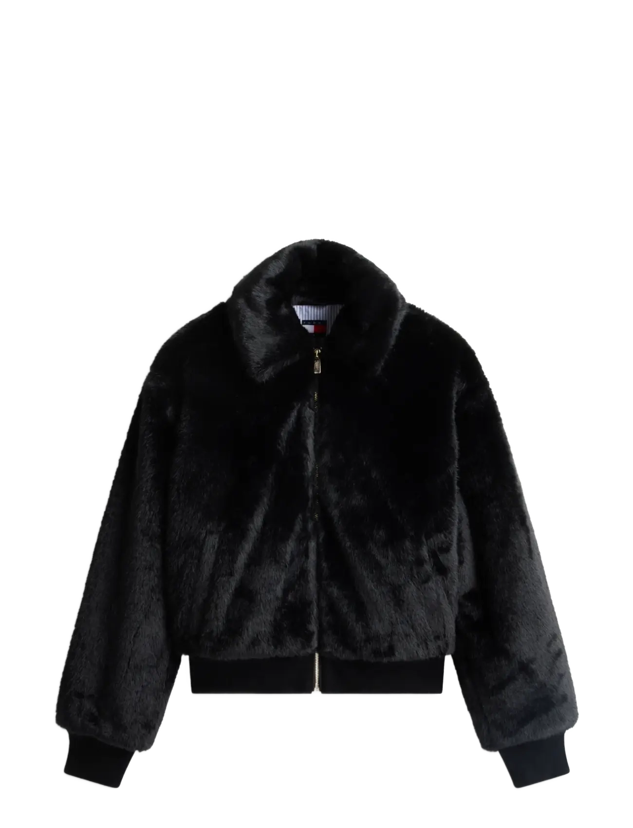 Tommy Jeans - TJW FAUX FUR JACKET EXT - kunstkarusnahk - black - 1