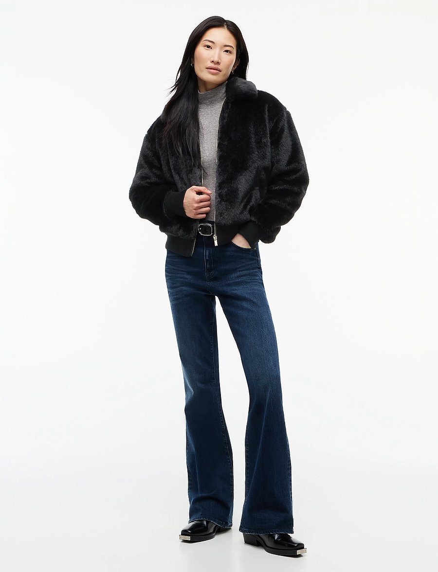 Tommy Jeans - TJW FAUX FUR JACKET EXT - kunstkarusnahk - black - 4