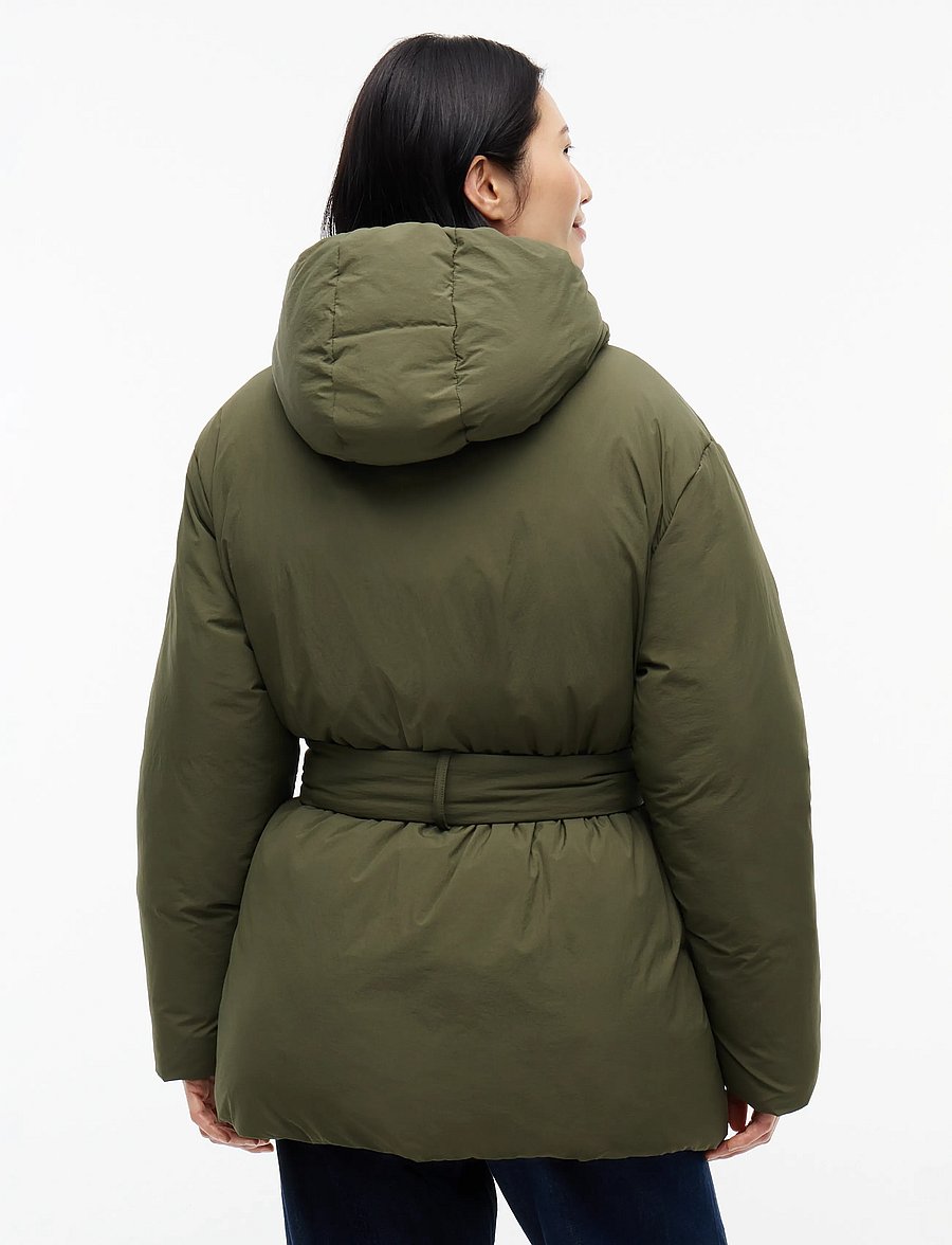 Tommy Jeans - TJW SMOOTH PADDING PUFFER EXT - talvejoped - dark greenery - 2