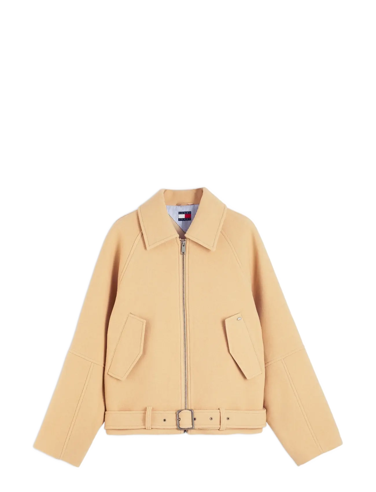Tommy Jeans - TJW ZIP THRU WOOL JACKET - sunday pastry - 1