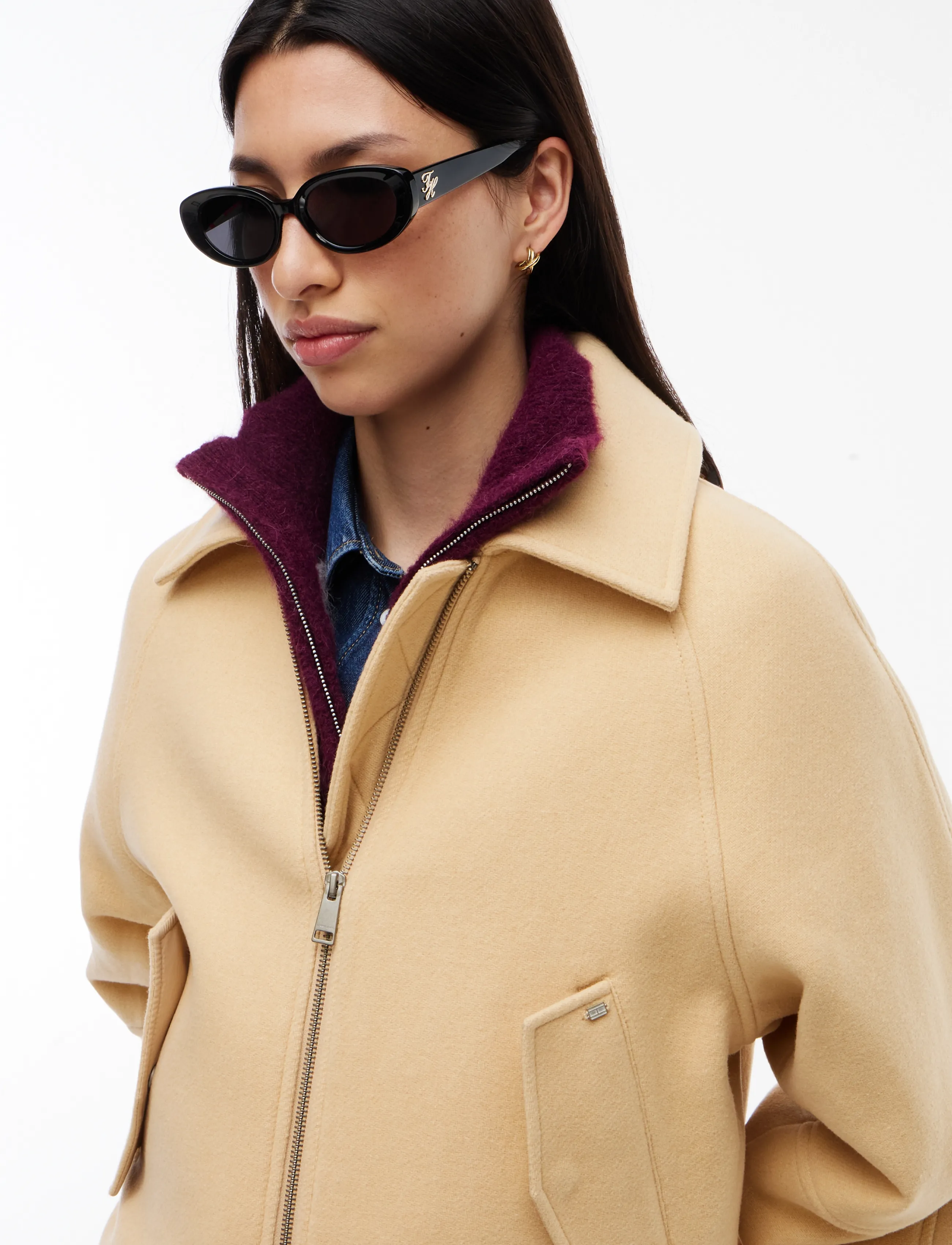 Tommy Jeans - TJW ZIP THRU WOOL JACKET - sunday pastry - 3