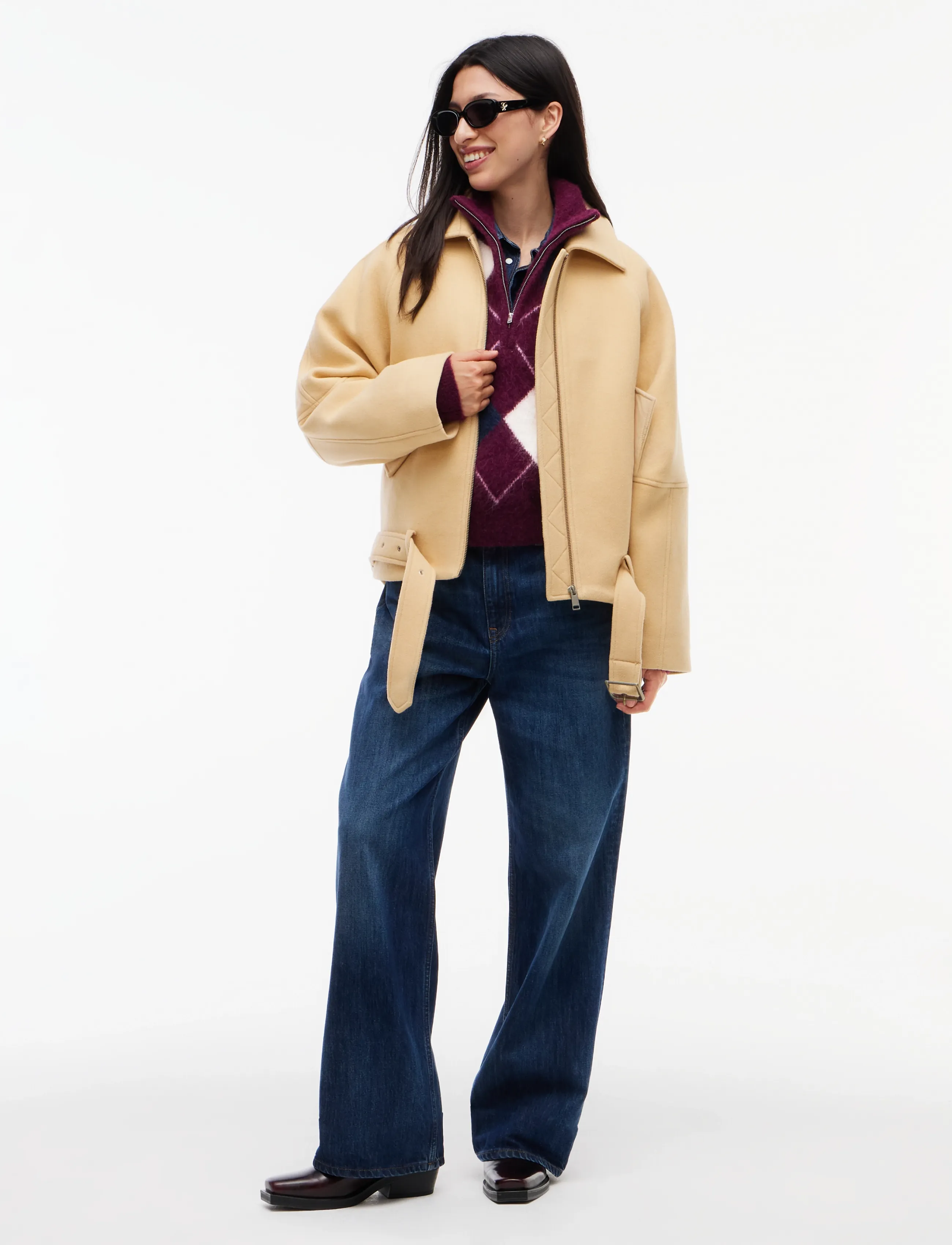 Tommy Jeans - TJW ZIP THRU WOOL JACKET - sunday pastry - 4