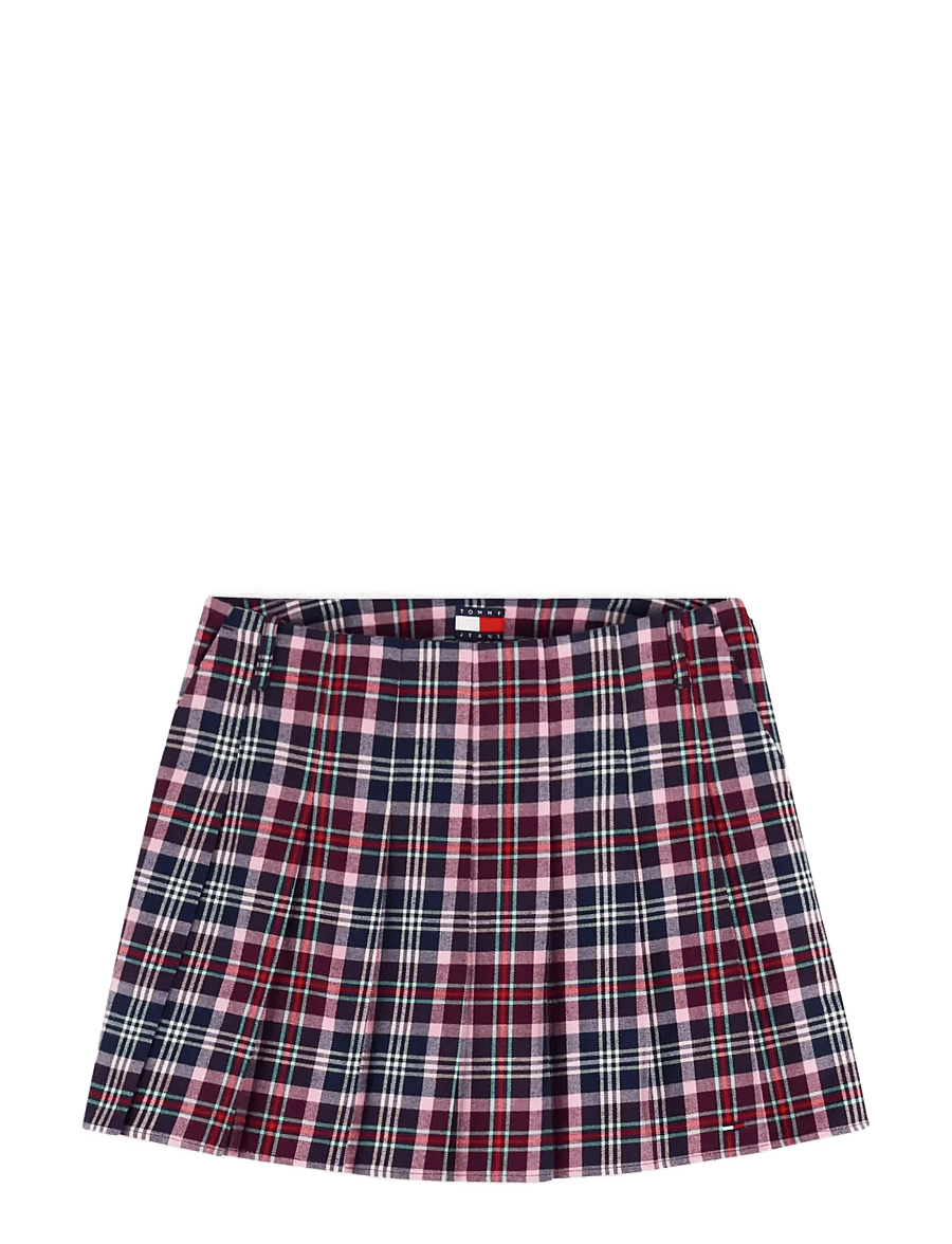 Tommy Jeans - TJW PLEATED SKIRT - plisseeritud seelikud - multi check - 1