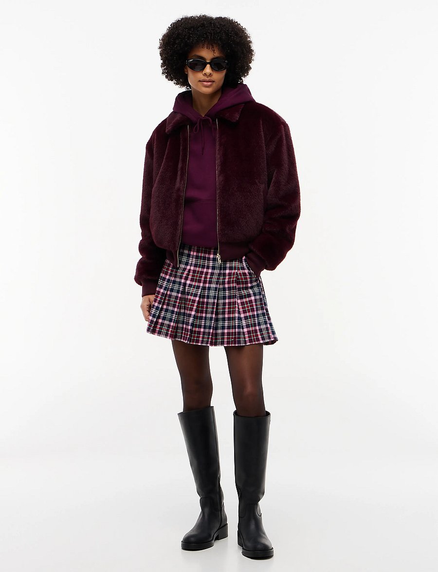 Tommy Jeans - TJW PLEATED SKIRT - plisseeritud seelikud - multi check - 3