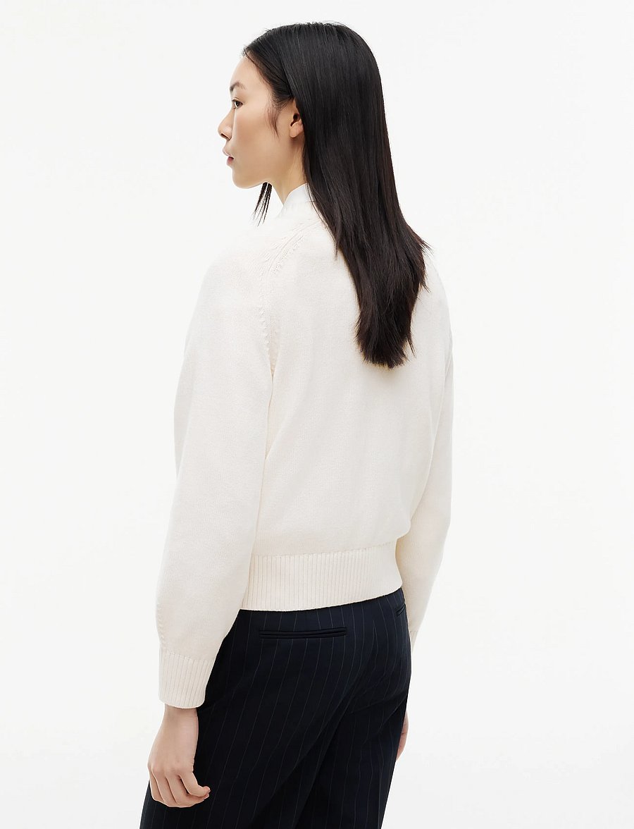 Tommy Jeans - TJW FLAG SWEATER EXT - jumpers - off white - 2