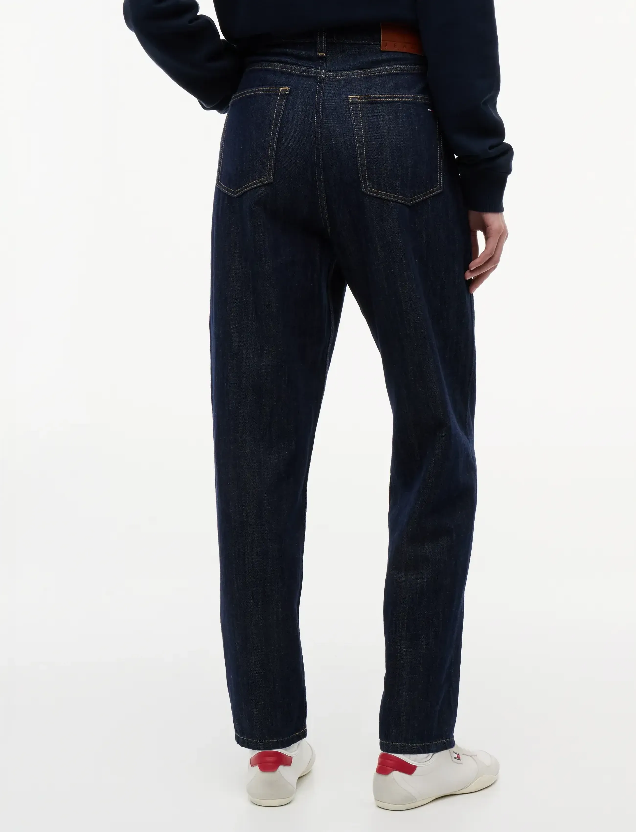 Tommy Jeans - MOM JEAN UH TPR CJ5056 - suorat farkut - denim dark - 2