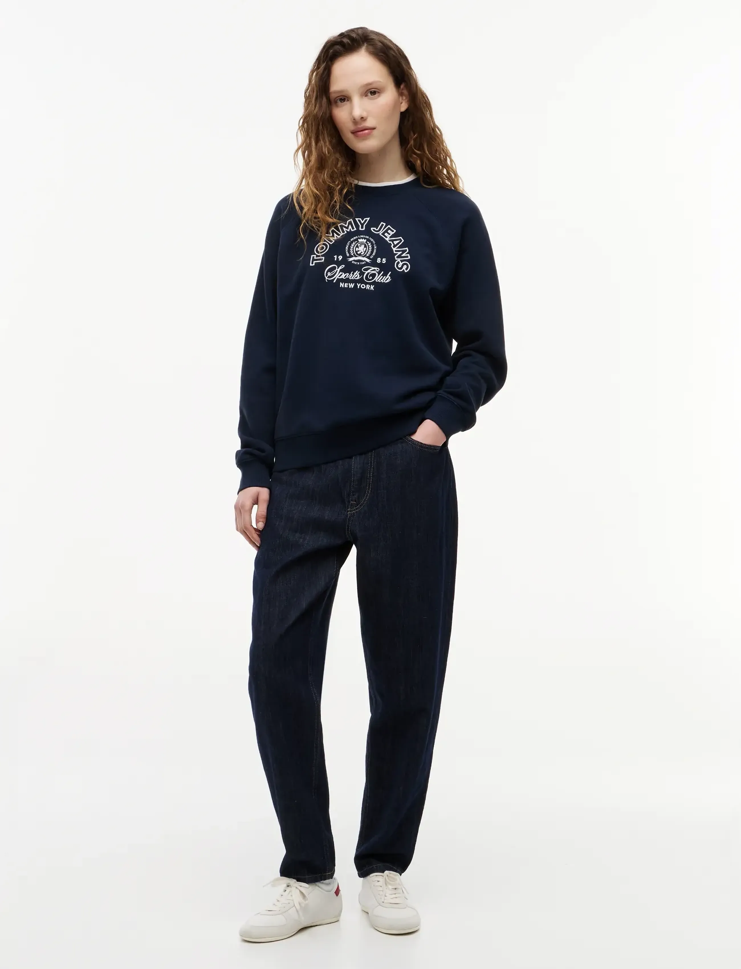 Tommy Jeans - MOM JEAN UH TPR CJ5056 - suorat farkut - denim dark - 3
