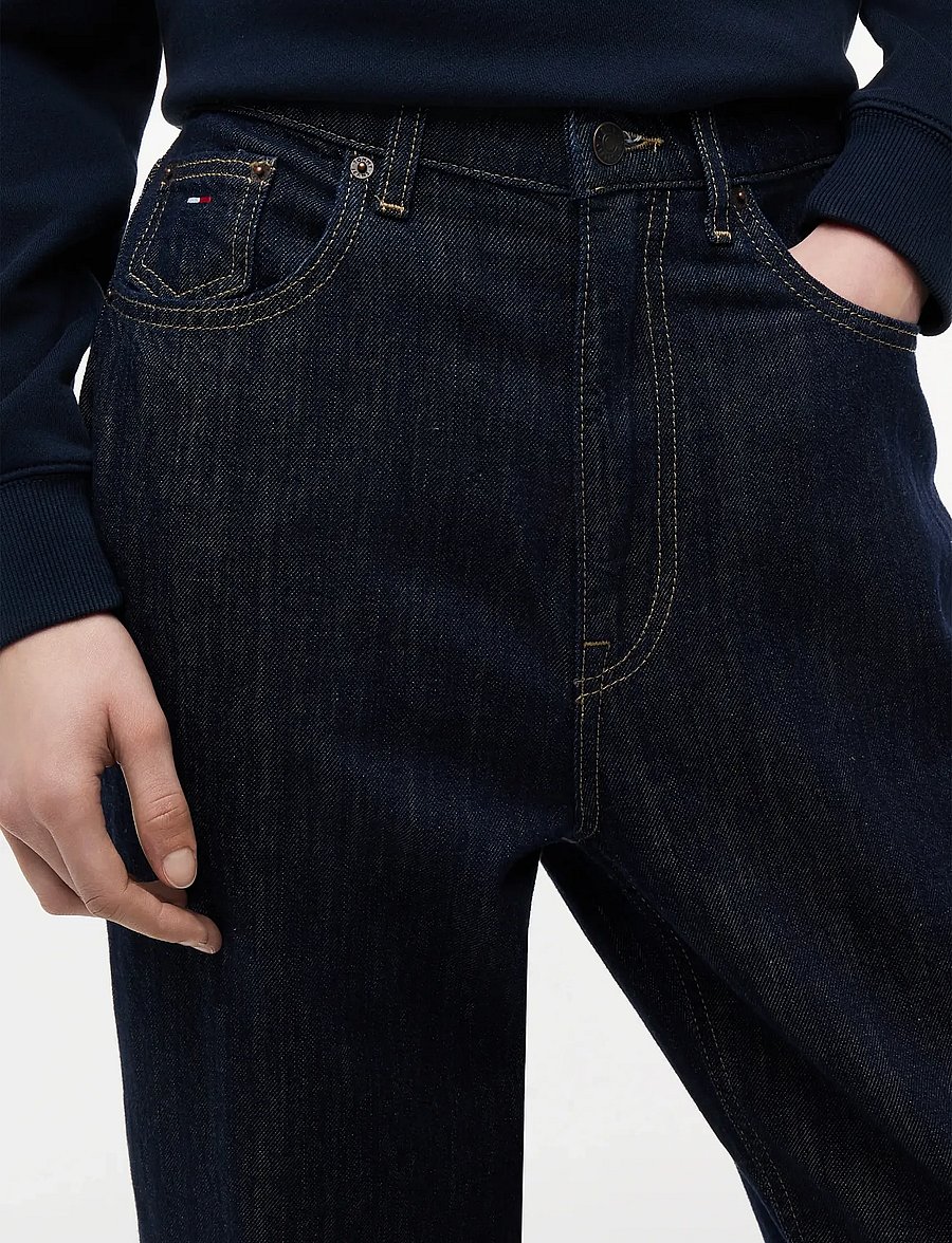 Tommy Jeans - MOM JEAN UH TPR CJ5056 - regular jeans - denim dark - 4