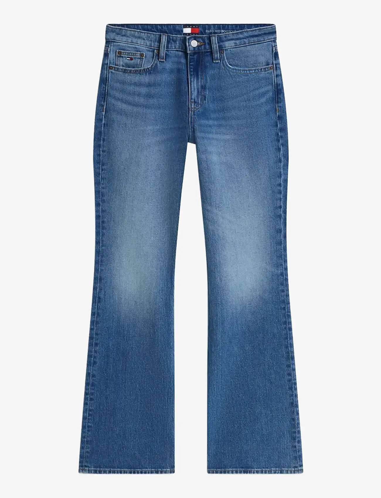 Tommy Jeans - CLEO MID BOOTCUT FLAP BJ0133 - bootcut jeans - denim medium - 1