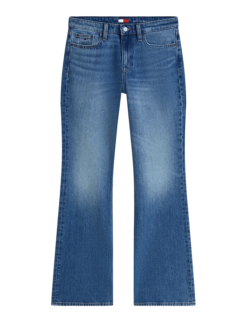 Tommy Jeans - CLEO MID BOOTCUT FLAP BJ0133 - bootcut jeans - denim medium - 1