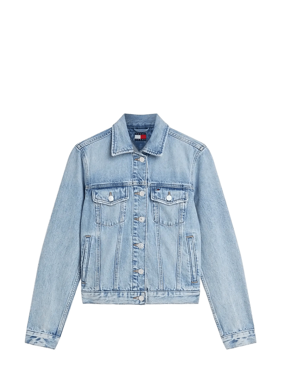 Tommy Jeans - CLASSIC TRCKR JACKET EXT CJ8019 - kevadjoped - denim light - 1