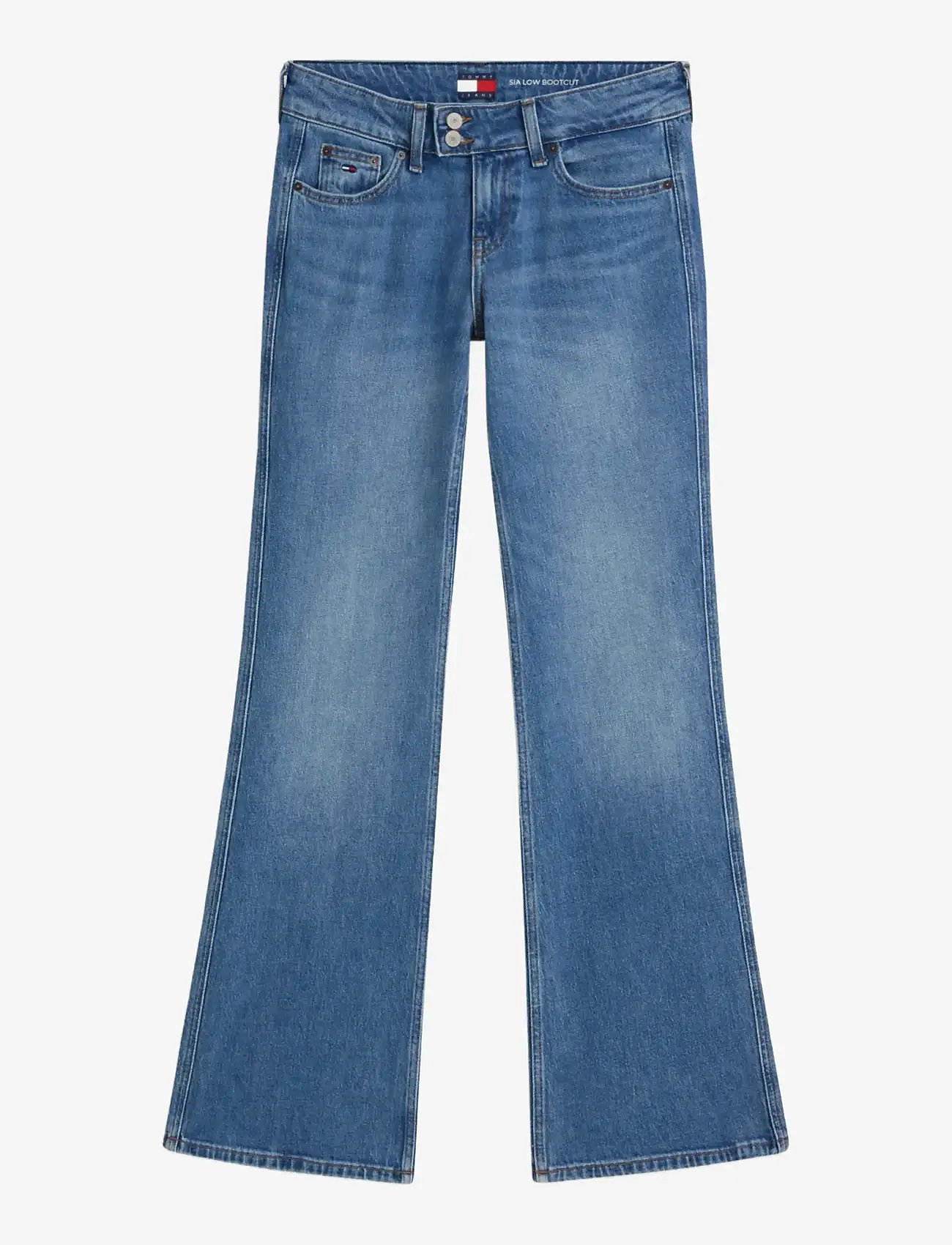 Tommy Jeans - SIA LOW BOOTCUT BJ0133 - bootcut jeans - denim medium - 1