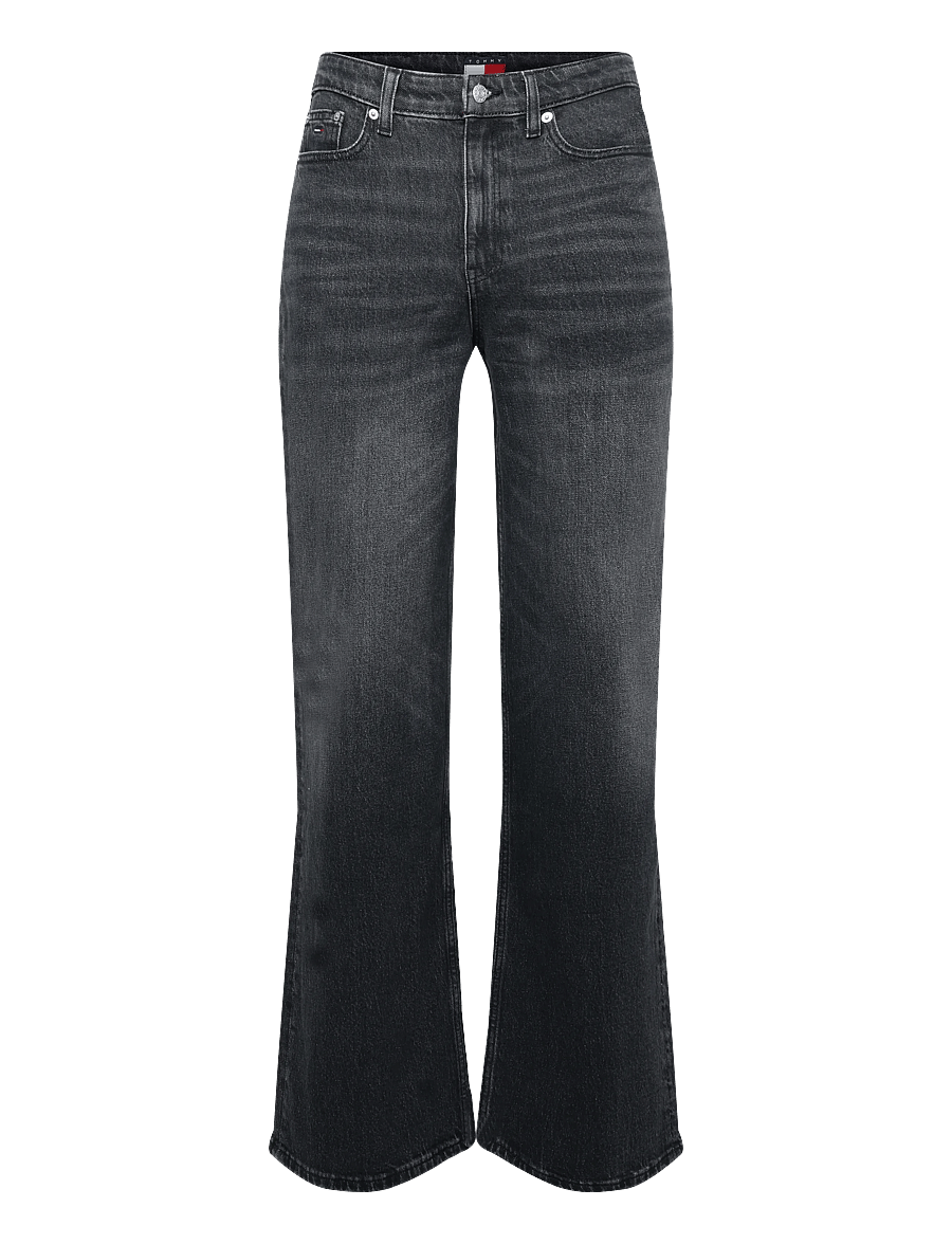 Tommy Jeans - CLAIRE HIGH RISE WIDE DJ0187 - wide leg jeans - denim black - 1