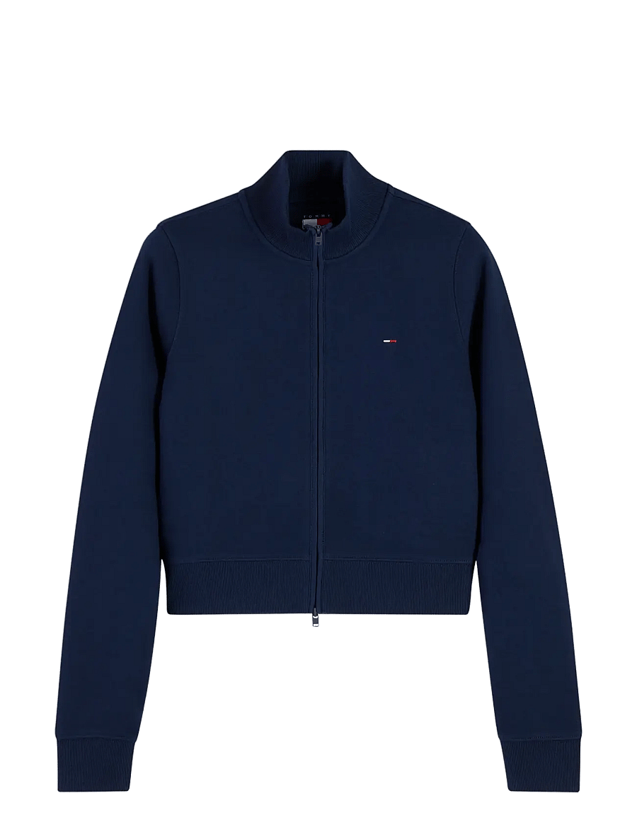 Tommy Jeans - TJW S FLAG FITTED ZIP THRU EXT - dark blue - 1