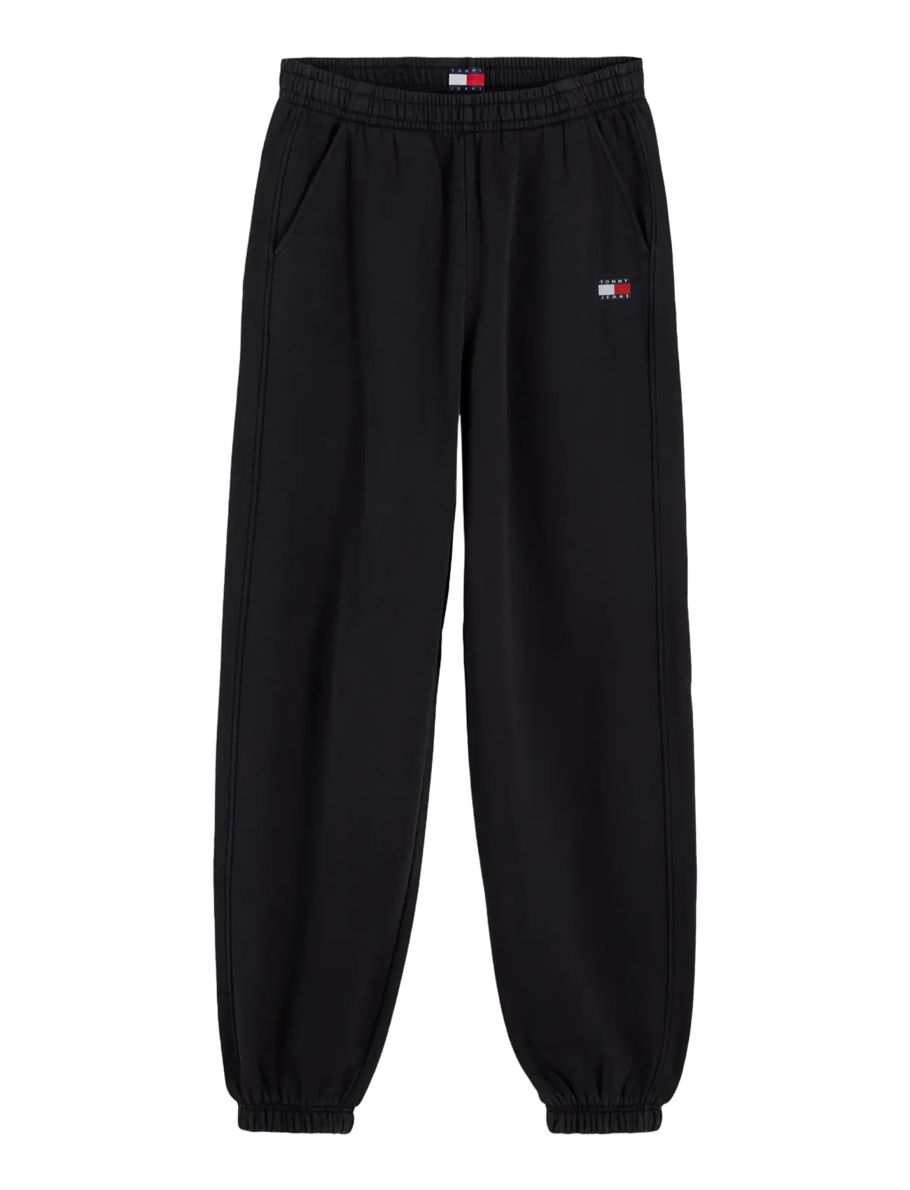 Tommy Jeans TJW BADGE SWEATPANTS - Kollektionen - BLACK / black