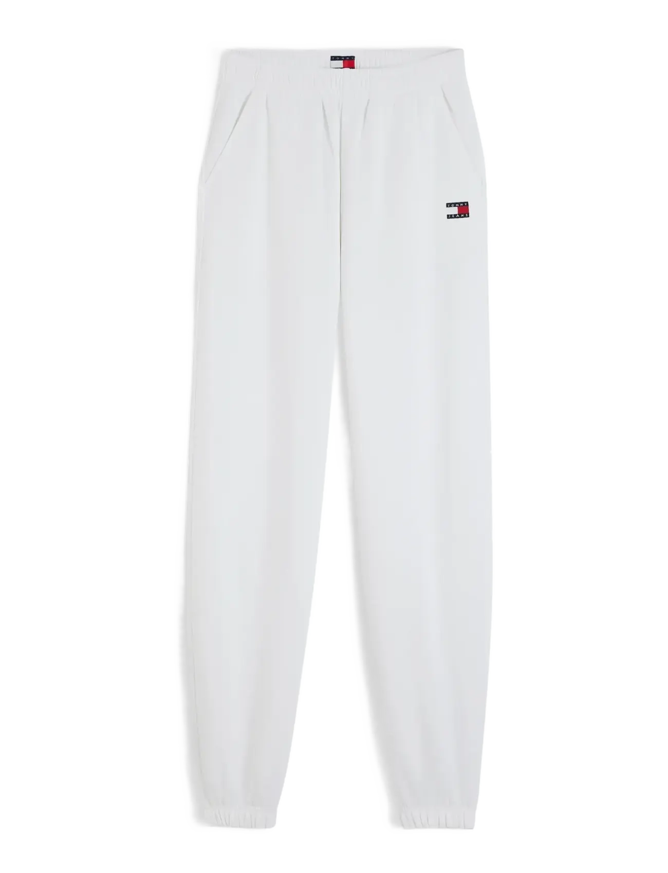Tommy Jeans TJW BADGE SWEATPANTS - Kläder - ECRU / cream