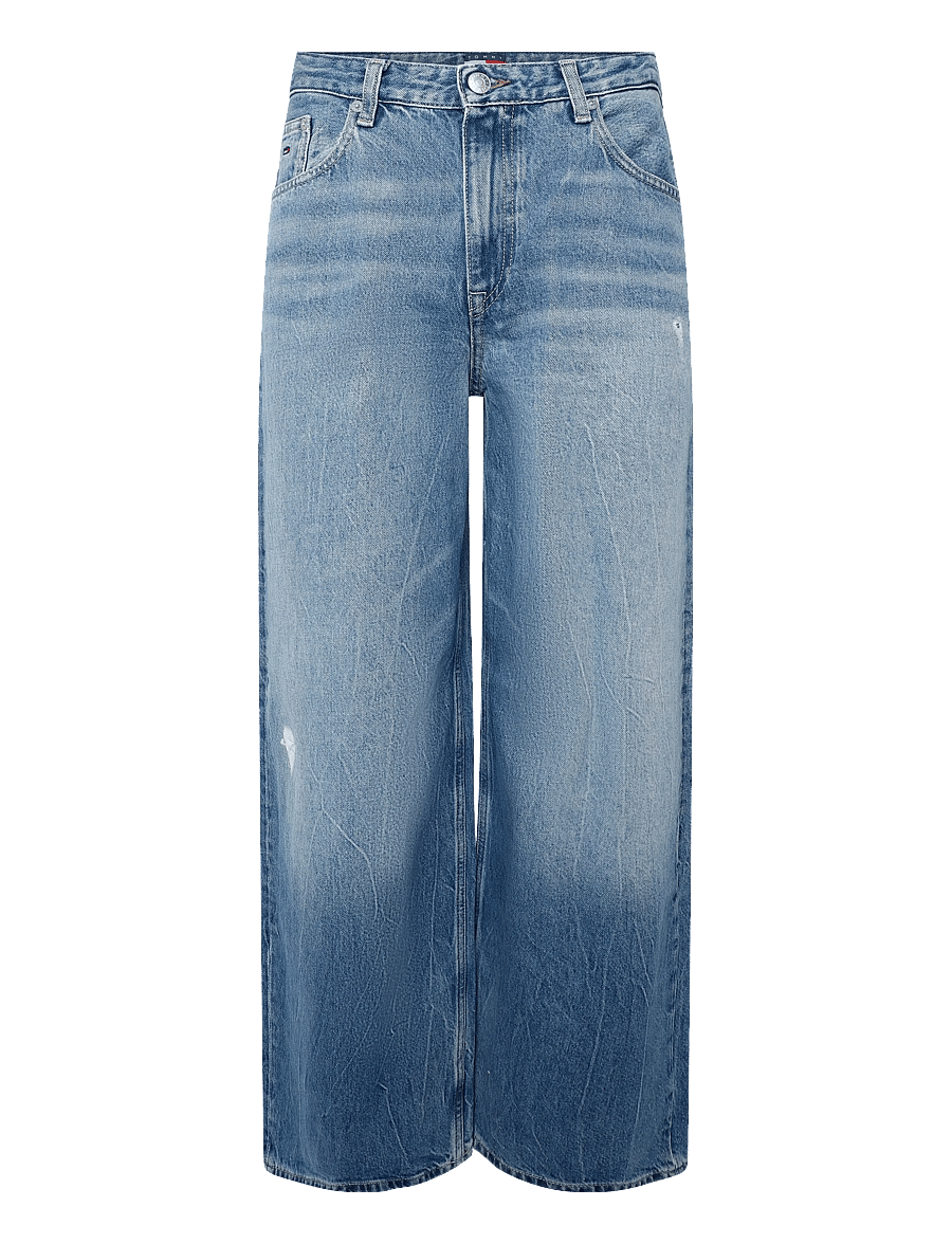 Tommy Jeans - CHARLIE MID RISE LOOSE DJ2035 - wide leg jeans - denim medium - 1