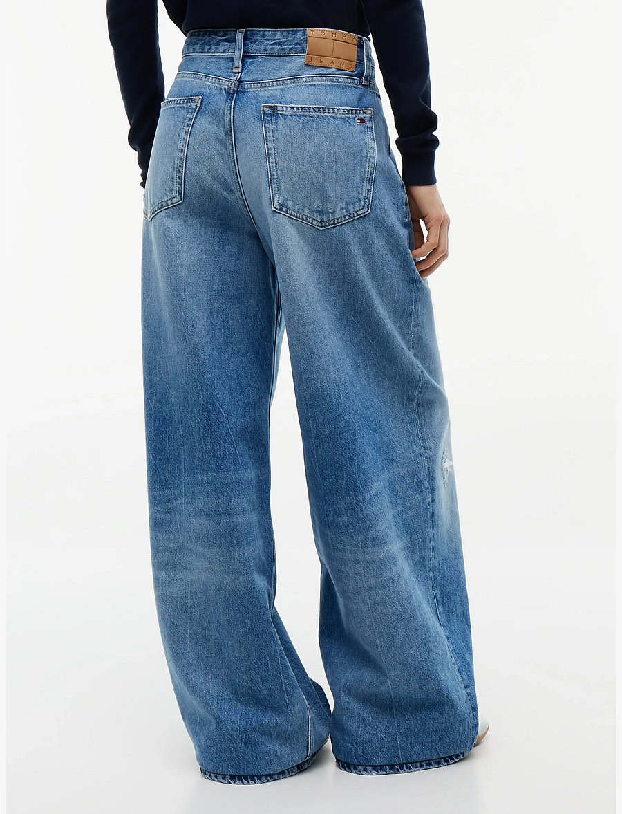 Tommy Jeans - CHARLIE MID RISE LOOSE DJ2035 - wide leg jeans - denim medium - 3