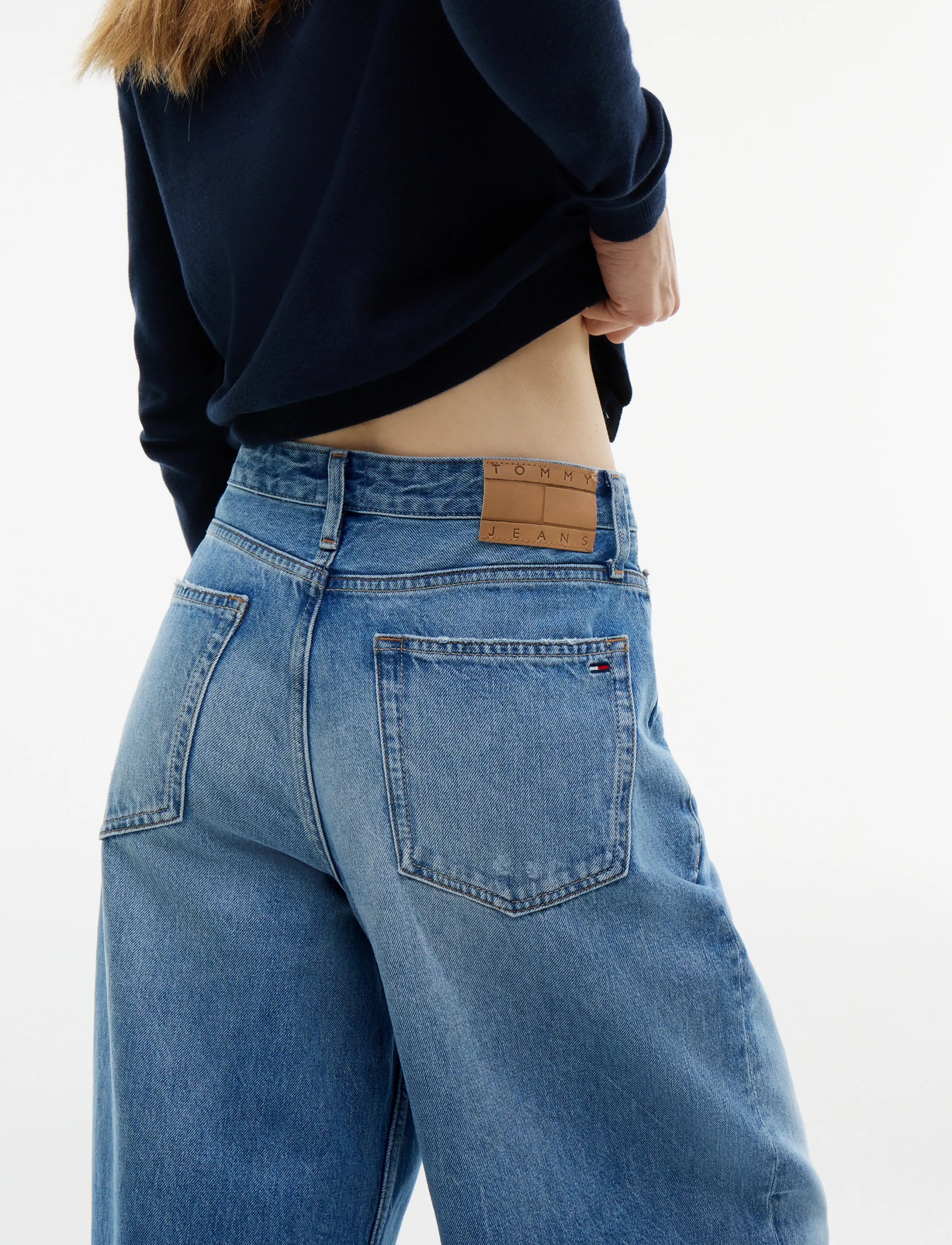 TOMMY JEANS Charlie Mid Rise Loose Dj2035 jeans dam – bild 5