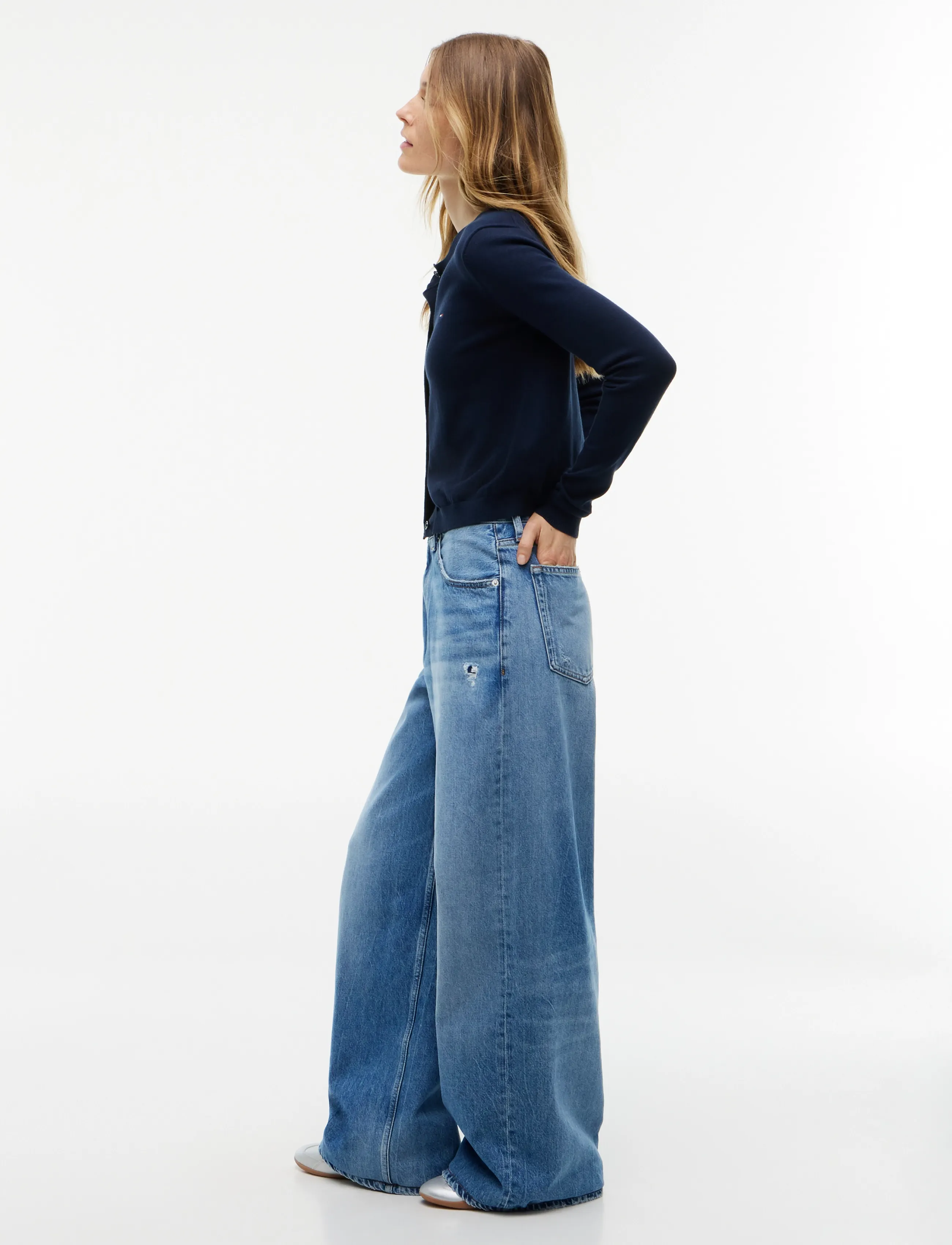 TOMMY JEANS Charlie Mid Rise Loose Dj2035 jeans dam – bild 6