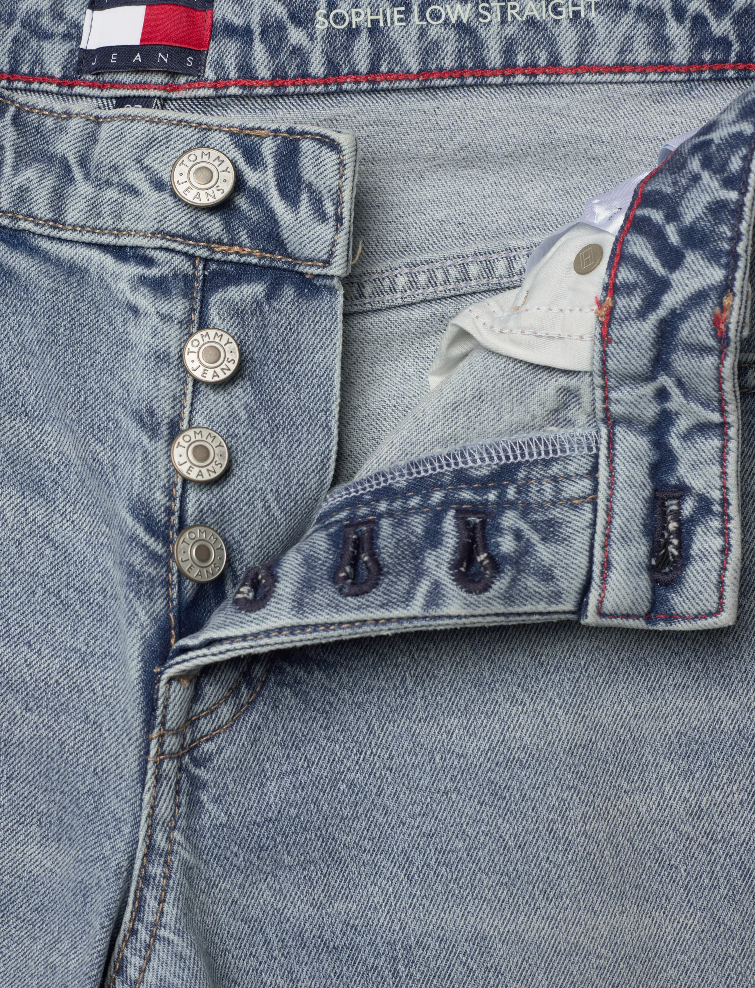Tommy Jeans - SOPHIE LW STR CBF BJA110 - Įprasto kirpimo džinsai - denim light - 3