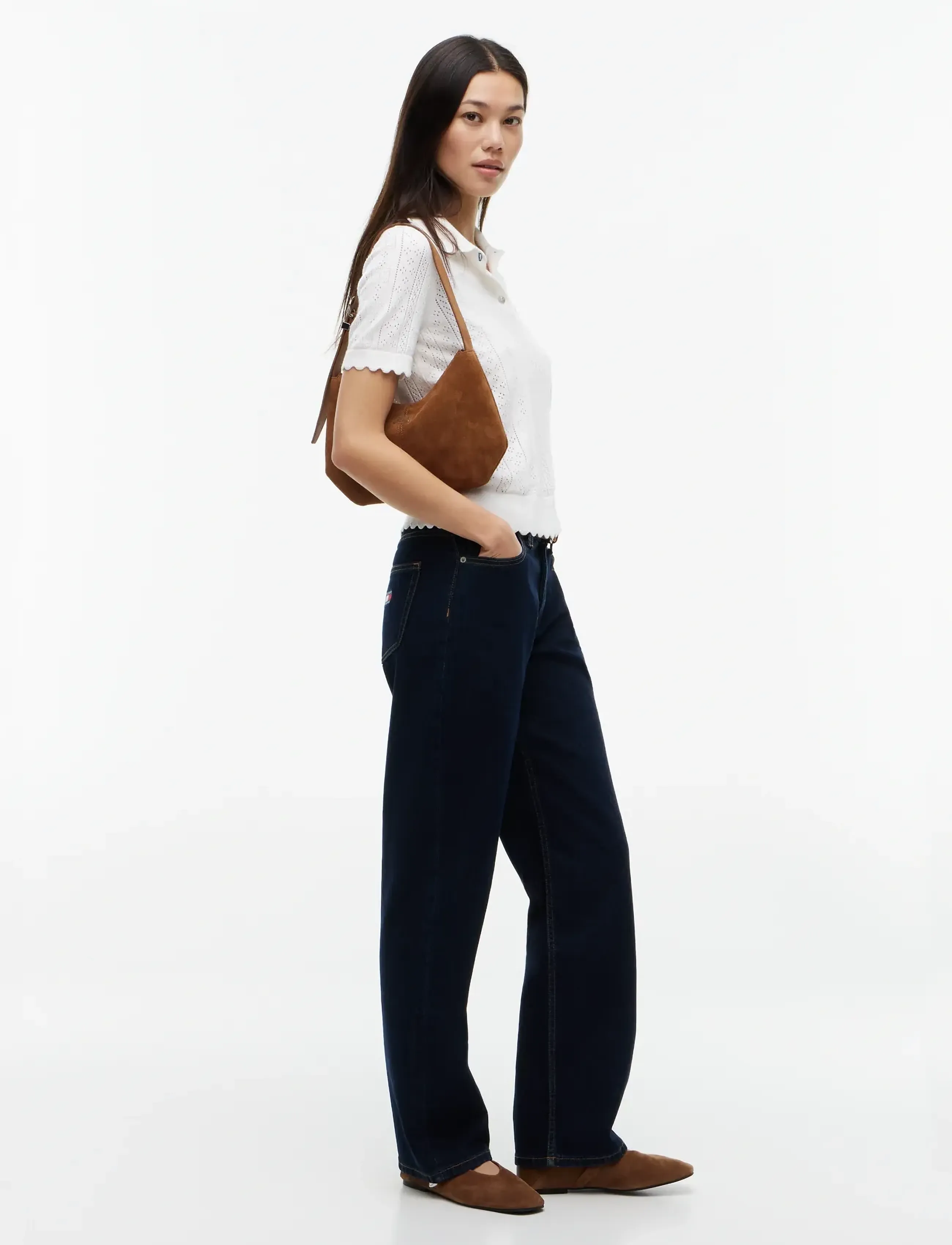 Tommy Jeans Sophie Lw Str Cbf Bja150, 26 x 30, Jeans, Marineblau - Straight-regular, Frauen
