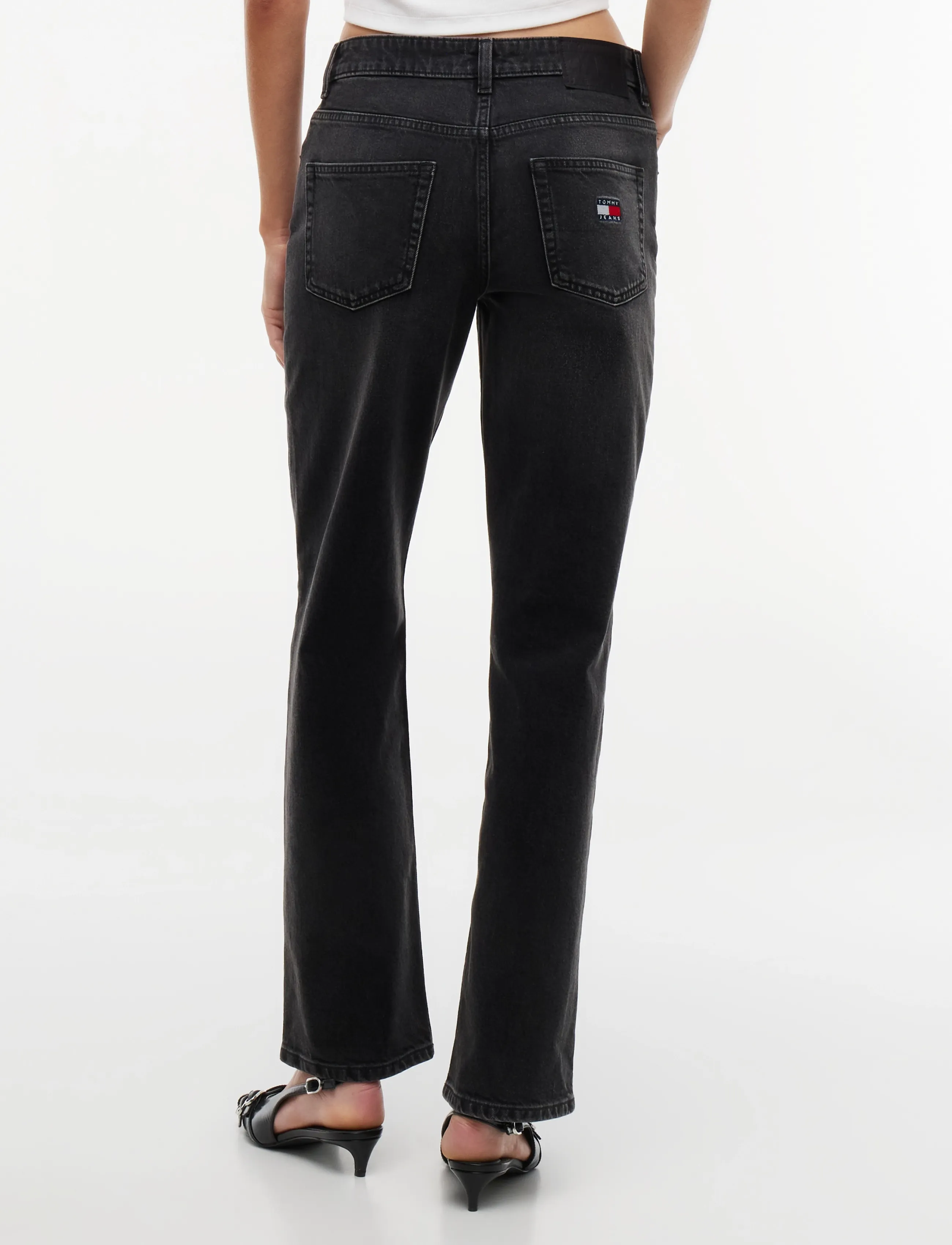 Tommy Jeans - SOPHIE LOW RISE STRAIGHT DJA180 - regular jeans - denim black - 3
