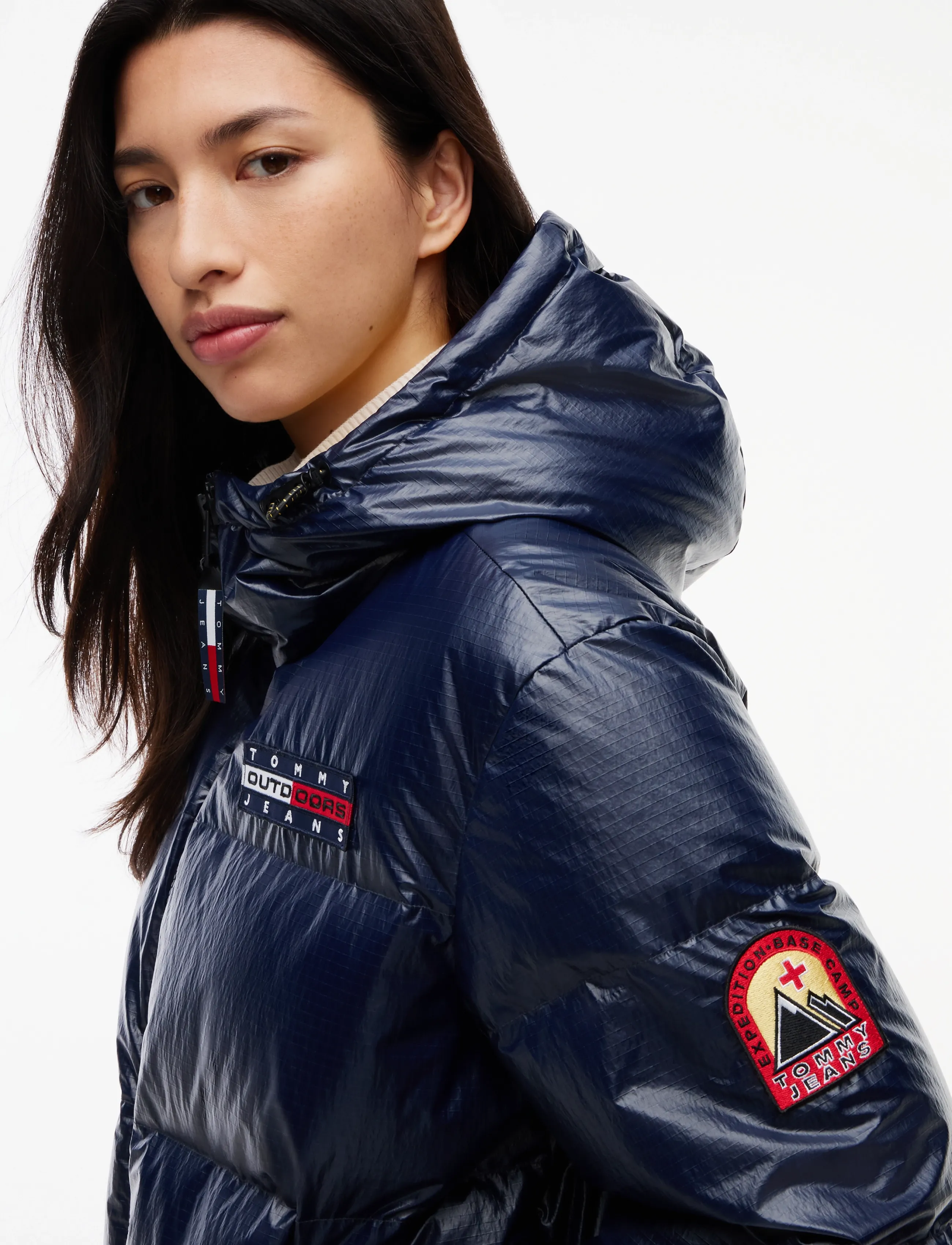 Tommy Jeans - TJW ALASKA OUTDOORS DOWN JACKET - winter jackets - dark blue - 3