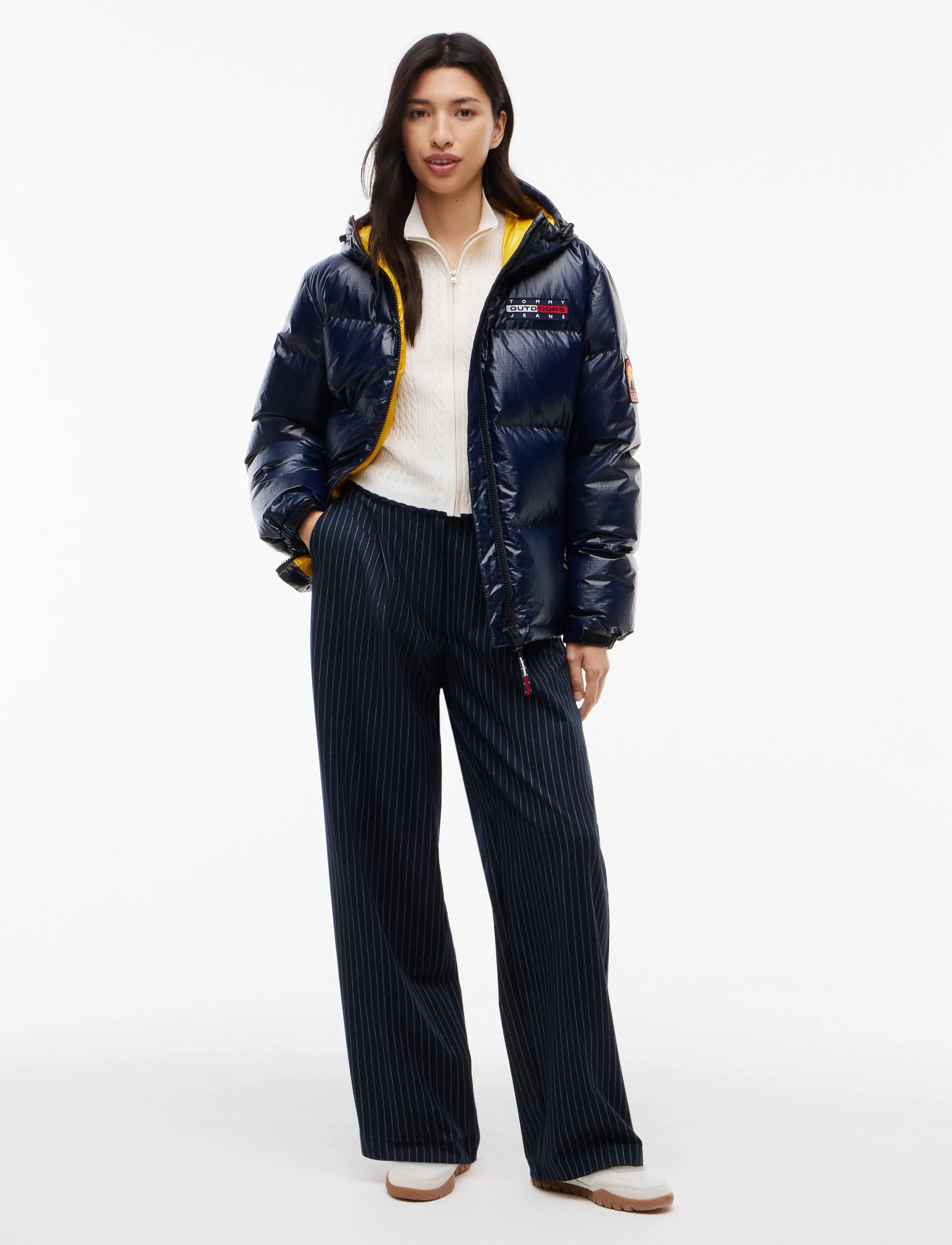 Tommy Jeans - TJW ALASKA OUTDOORS DOWN JACKET - winter jackets - dark blue - 4