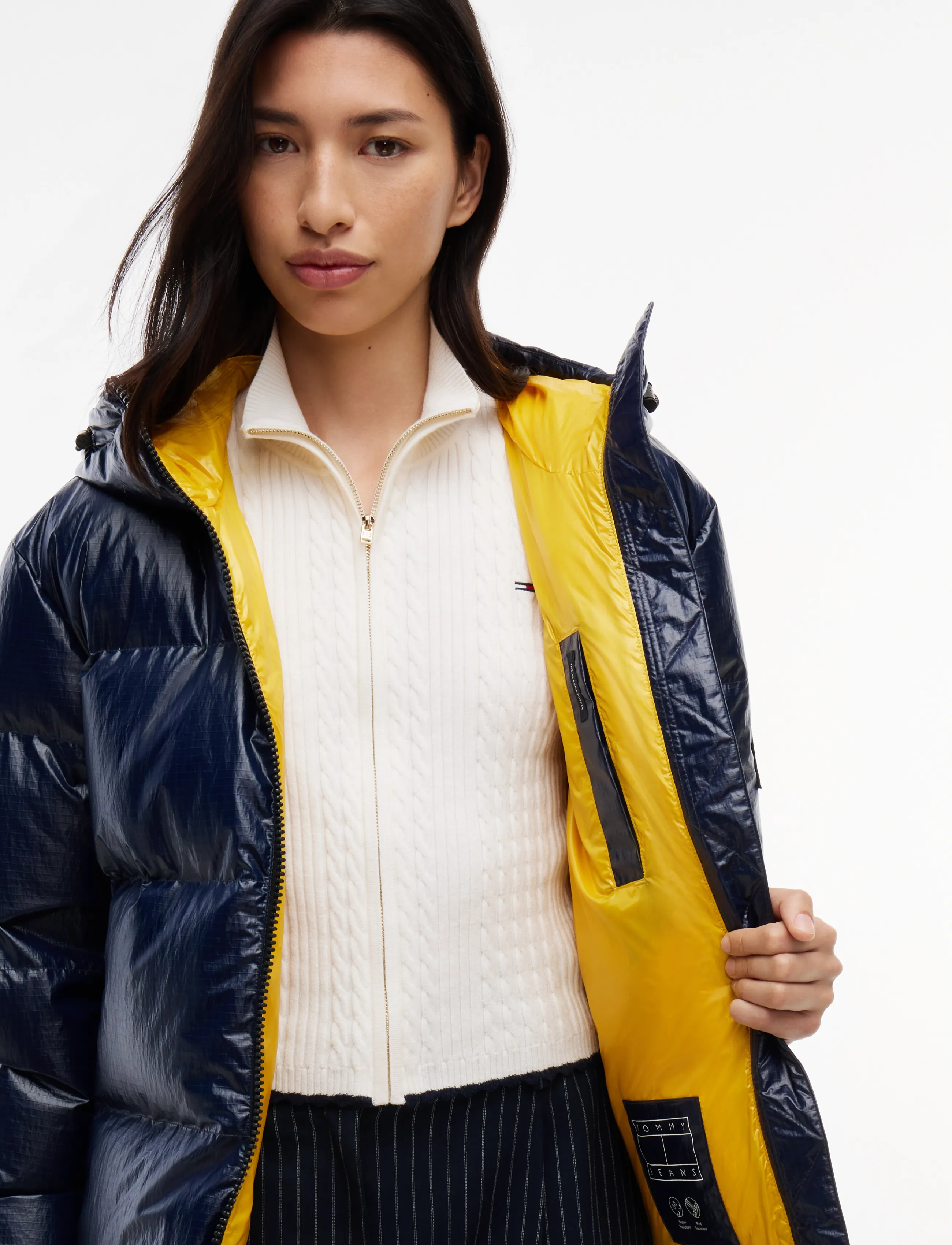 Tommy Jeans - TJW ALASKA OUTDOORS DOWN JACKET - winter jackets - dark blue - 5