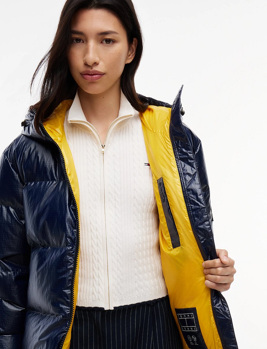 Tommy Jeans - TJW ALASKA OUTDOORS DOWN JACKET - winter jackets - dark blue - 5