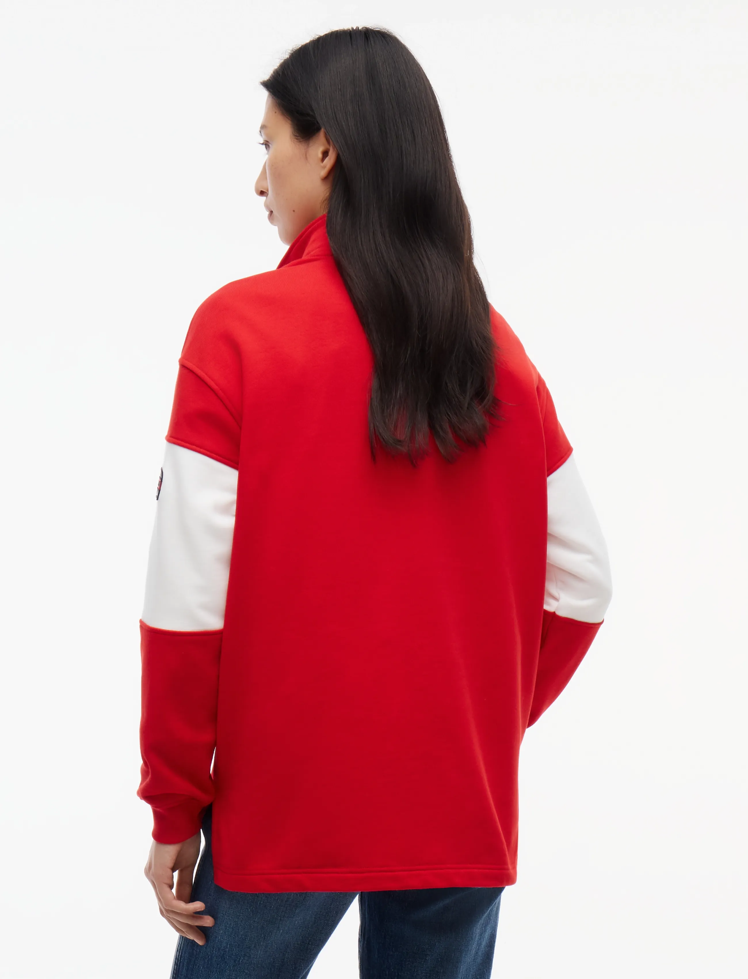 Tommy Jeans - TJW OUTDOORS 1/4 ZIP - hverdags stil - scarlet flare - 2