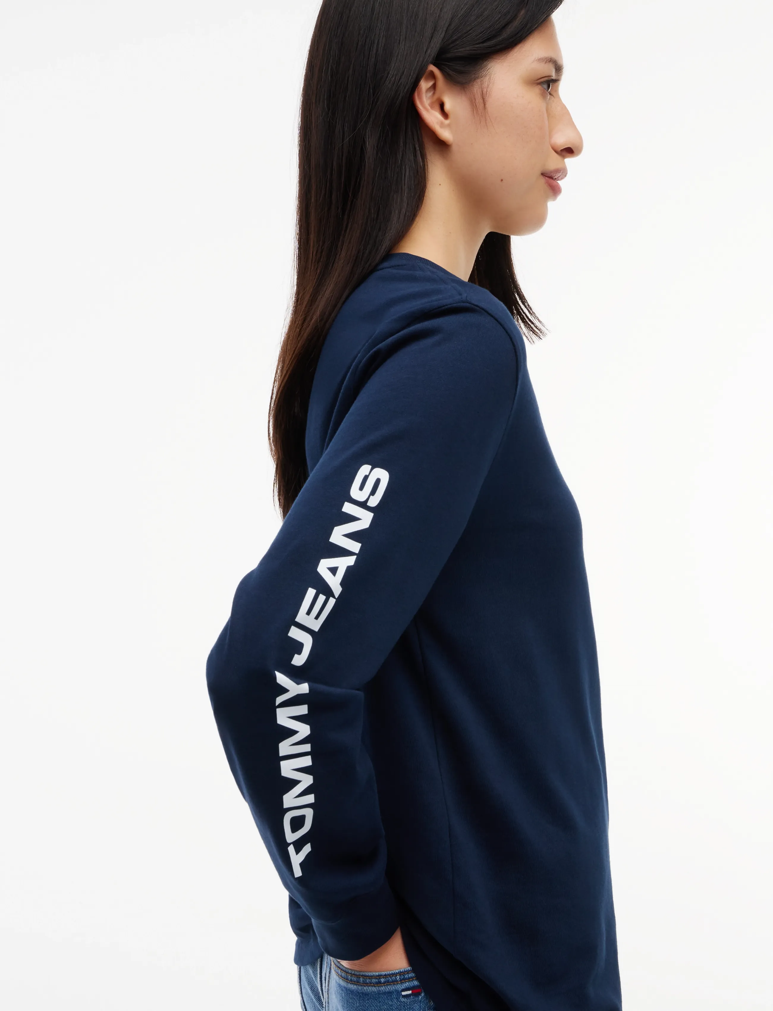 Tommy Jeans - TJW OUTDOORS TEE - sweatshirts - dark blue - 3