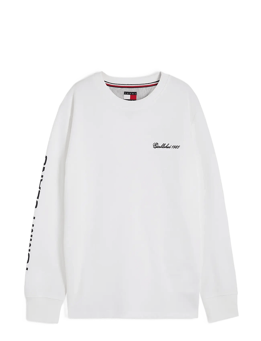 Tommy Jeans - TJW OUTDOORS TEE - sweatshirts - ecru - 1