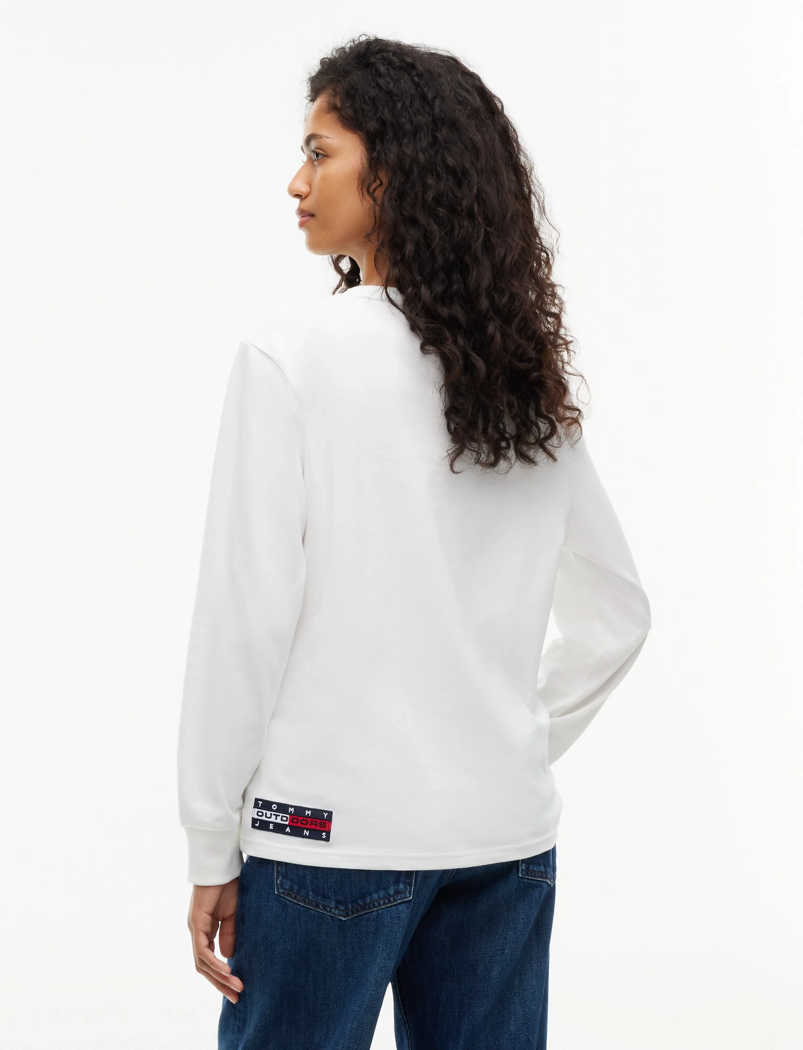 Tommy Jeans - TJW OUTDOORS TEE - sweatshirts - ecru - 2