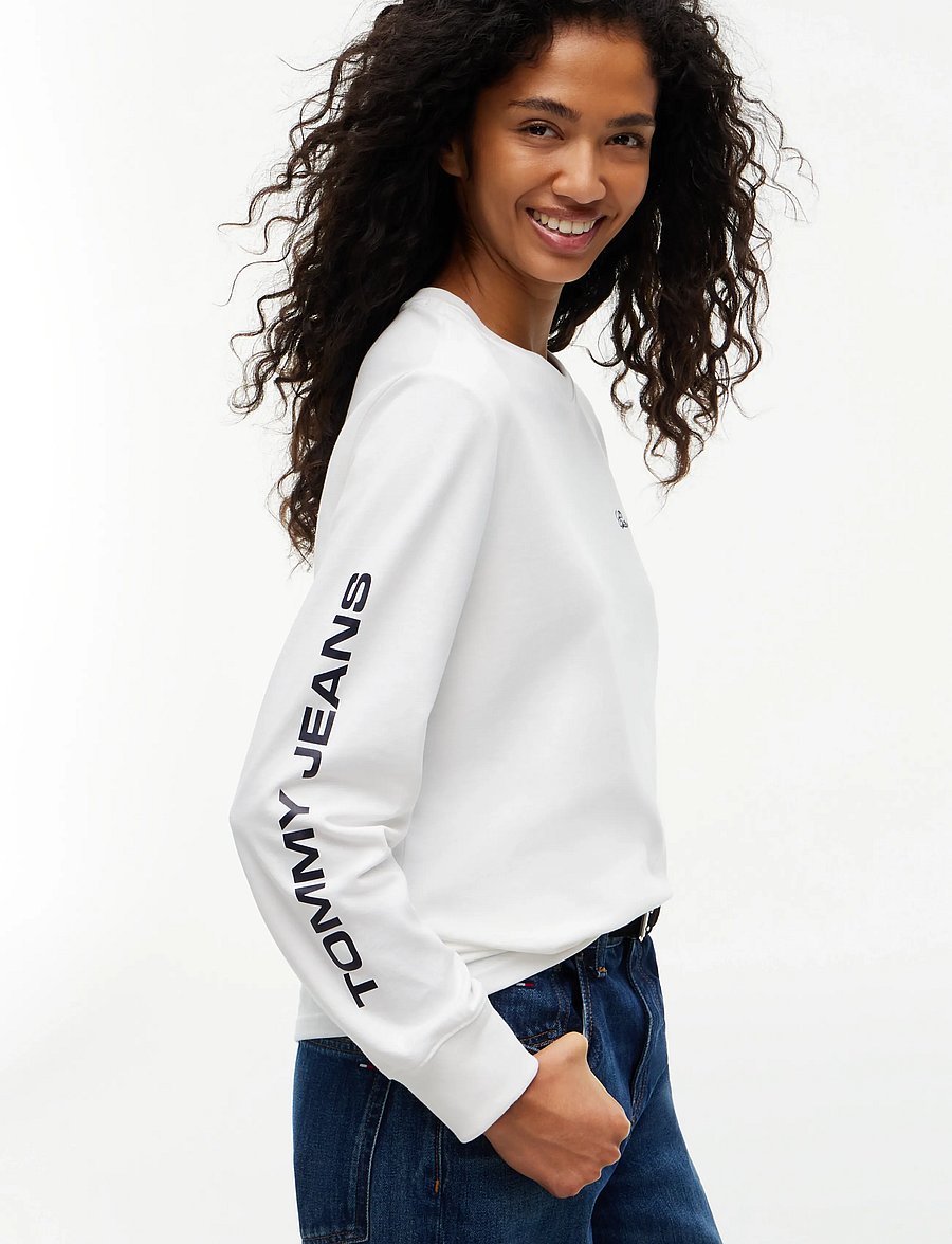 Tommy Jeans - TJW OUTDOORS TEE - sweatshirts - ecru - 3