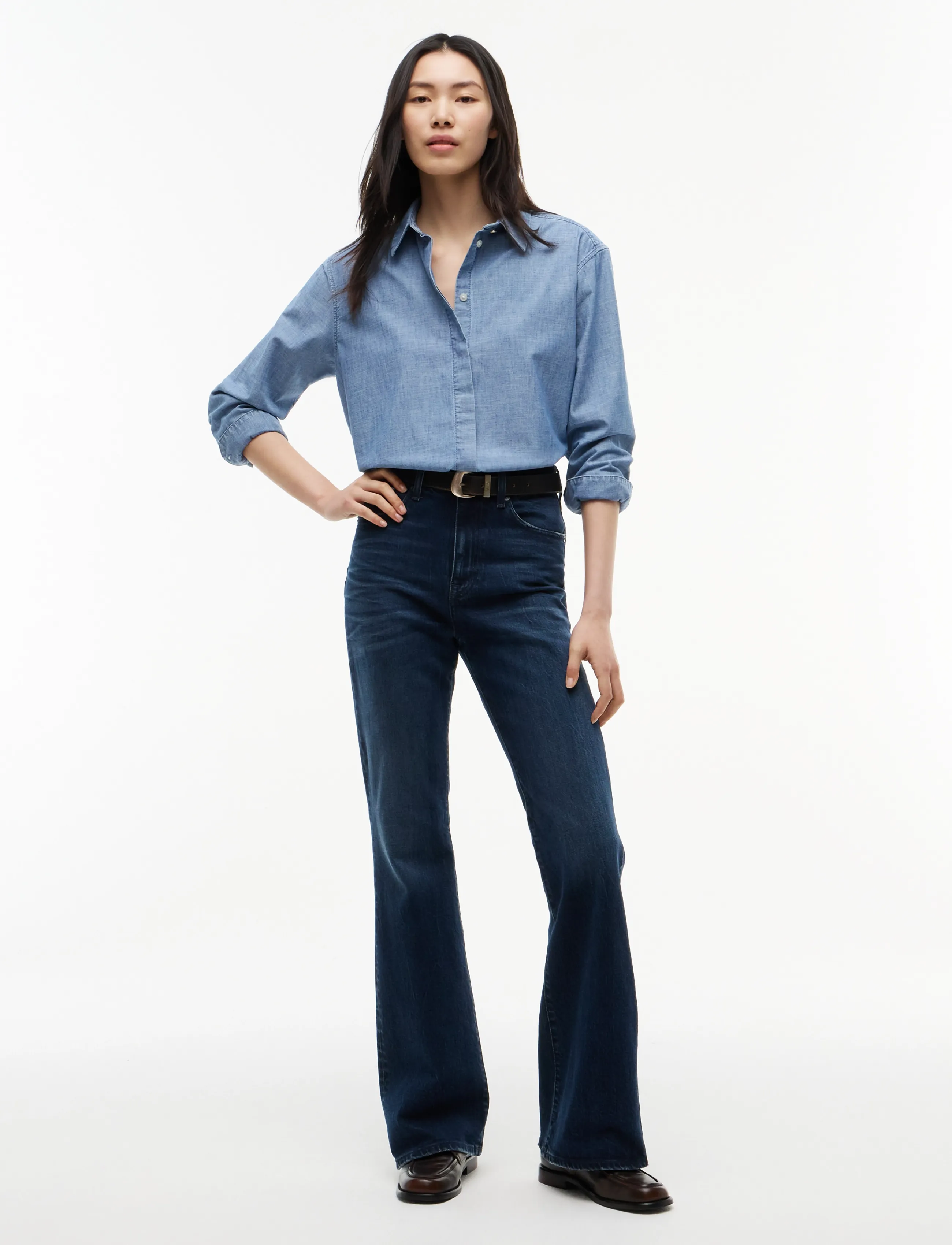 Tommy Jeans - SYLVIA HIGH RISE BOOTCUT DJ6167 - bootcut jeans - blue black - 3
