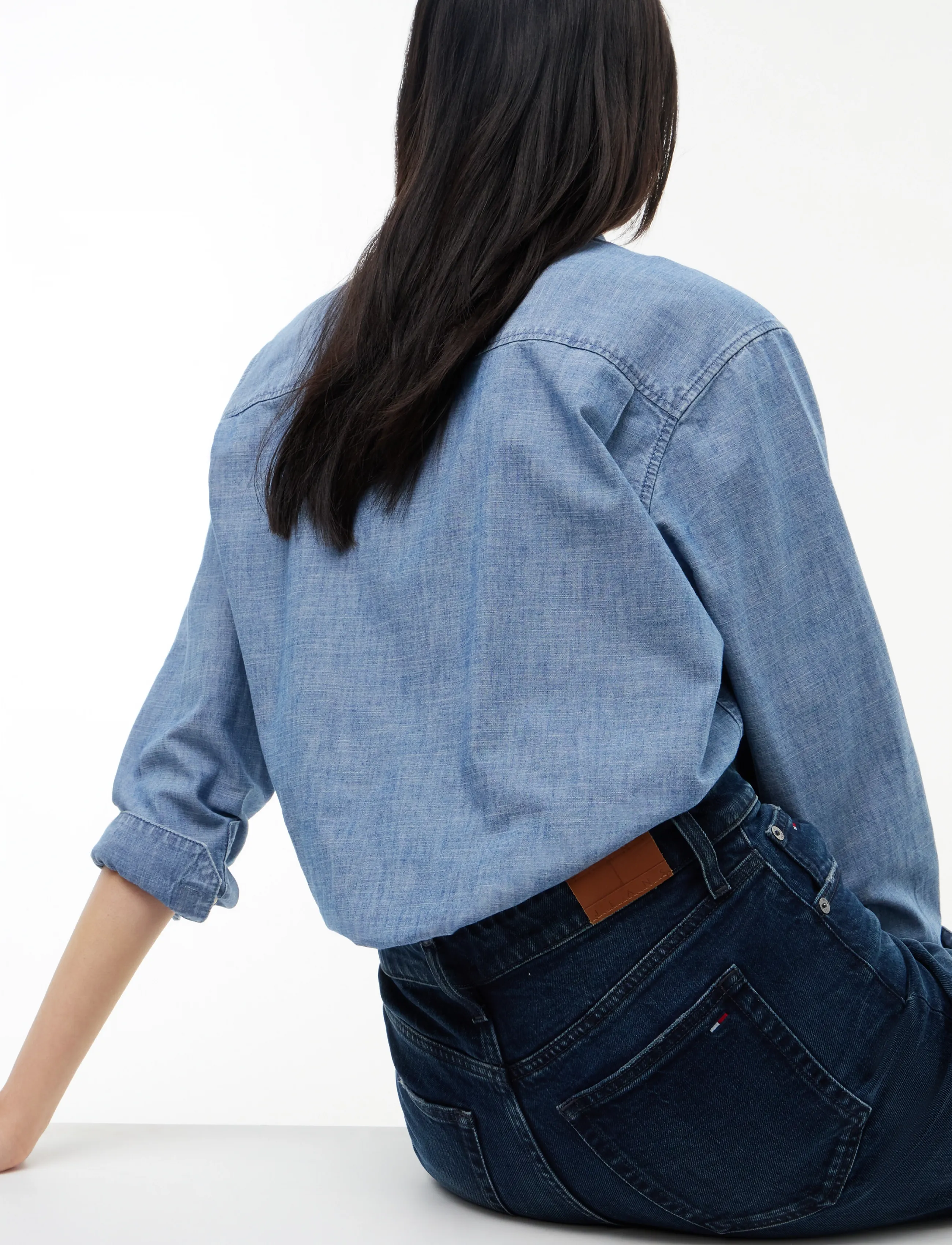 Tommy Jeans - SYLVIA HIGH RISE BOOTCUT DJ6167 - bootcut jeans - blue black - 5