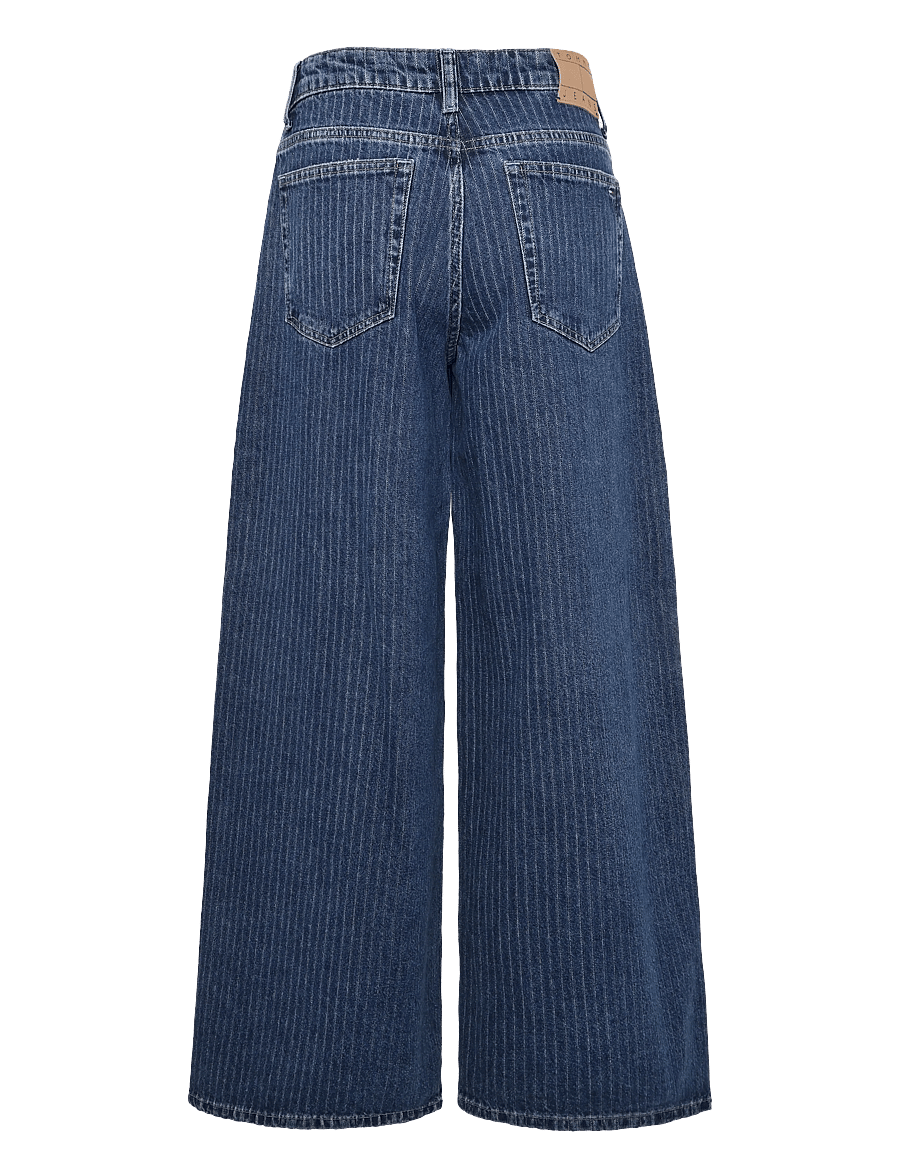 Tommy Jeans - DAISY LOW RISE LOOSE DJ6055 - hosen mit weitem bein - denim dark - 2