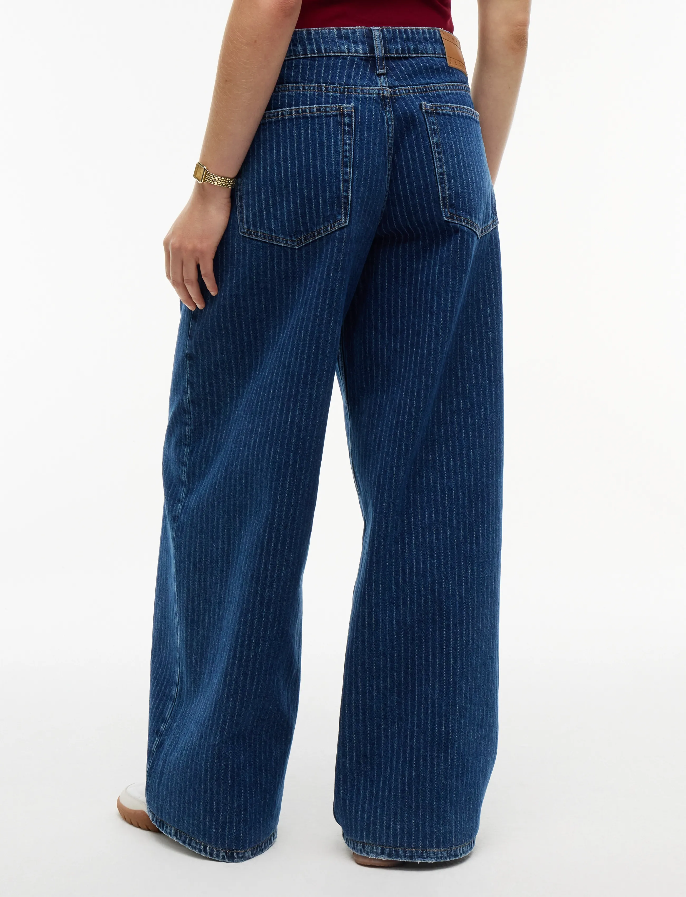 Tommy Jeans - DAISY  LOW RISE LOOSE DJ6055 - wide leg jeans - denim dark - 3