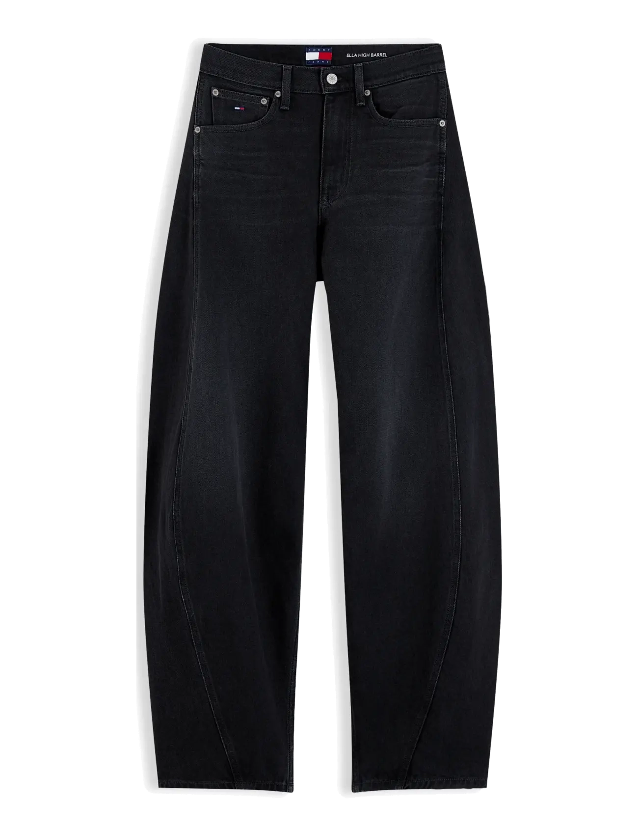 Tommy Jeans - ELLA HIGH RISE BARREL DJ5181 - barrel-teksad - denim black - 1