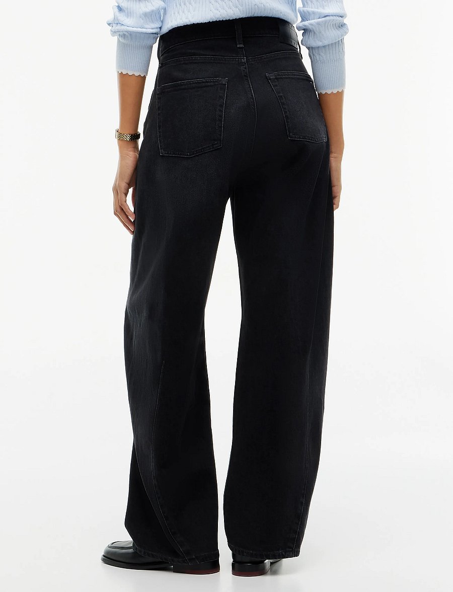 Tommy Jeans - ELLA HIGH RISE BARREL DJ5181 - barrel-teksad - denim black - 2