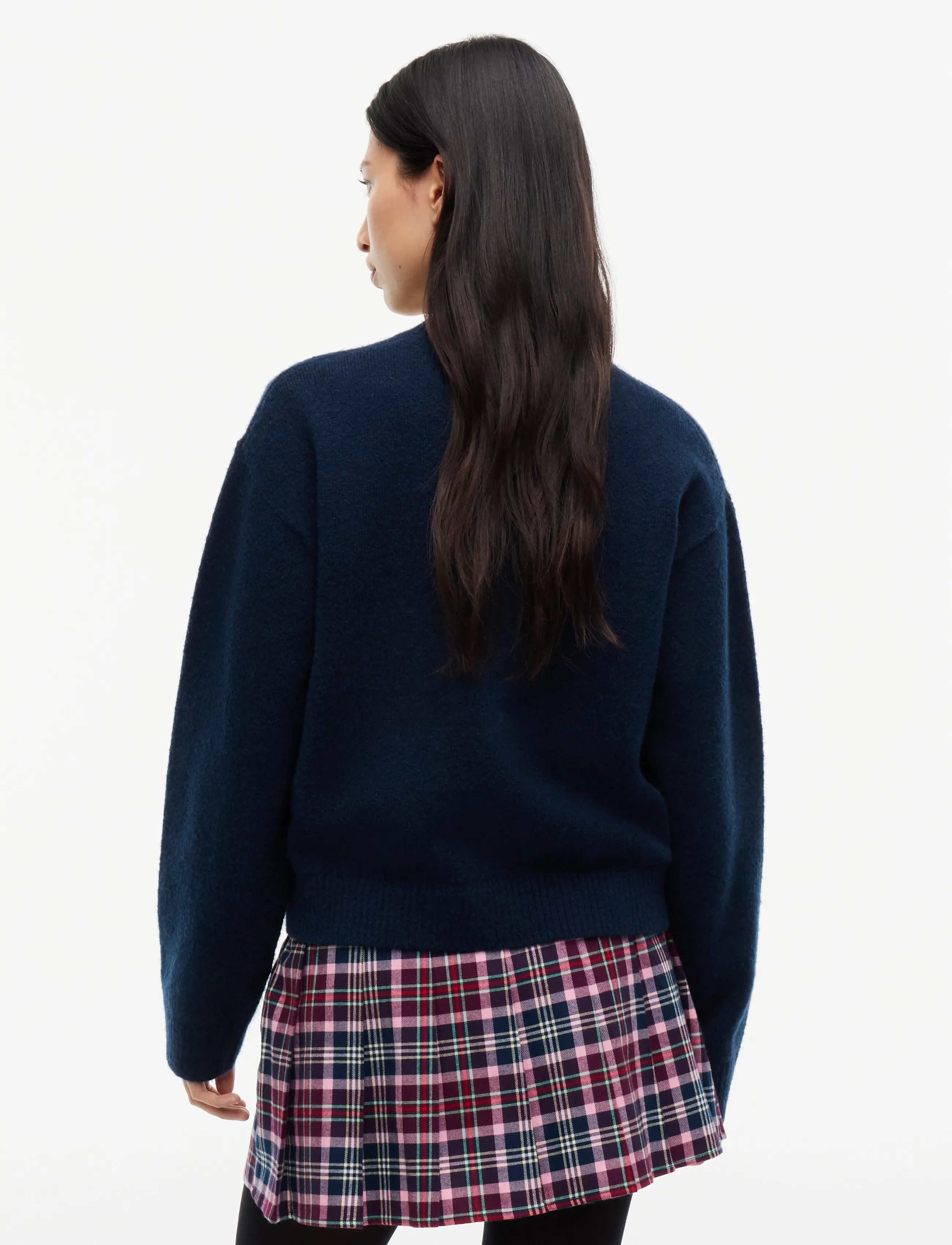 Tommy Jeans - TJW FLUFFY BADGE SWEATER EXT - pullover - dark blue - 2