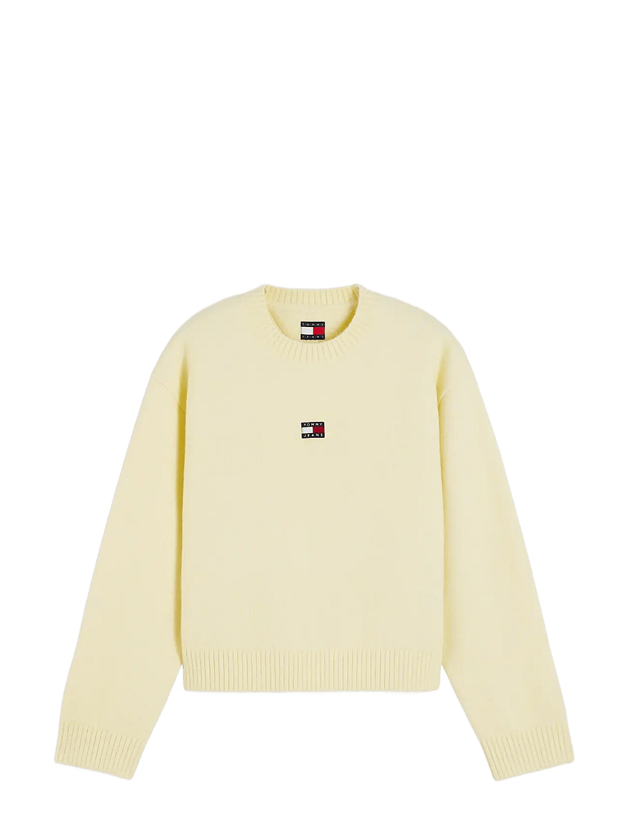 Tommy Jeans - TJW FLUFFY BADGE SWEATER EXT - pullover - day lily - 1
