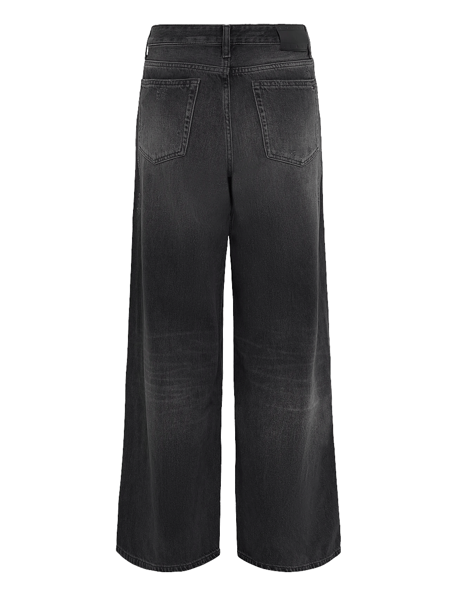 Tommy Jeans - DAISY LOW RISE LOOSE DJ2083 - vida jeans - denim black - 2