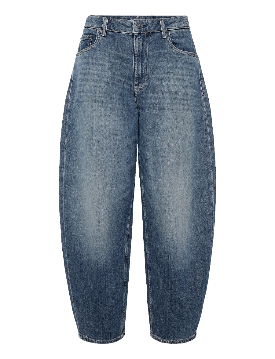 Tommy Jeans - JEANIE BALLOON DJ5152 - barrel-teksad - denim dark - 1