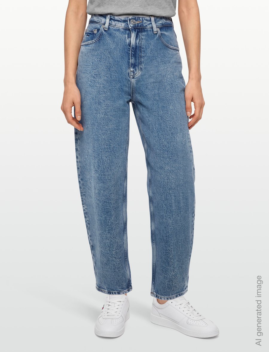Tommy Jeans - JEANIE BALLOON BJ4138 - barrel jeans - denim medium - 3