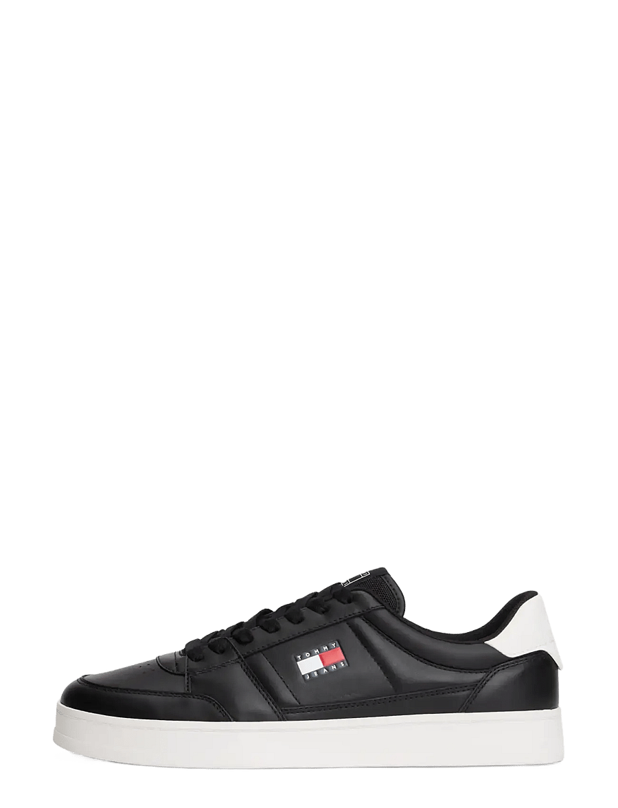 Tommy Jeans - TJM THE GREENWICH NEW ESS - low tops - black - 1